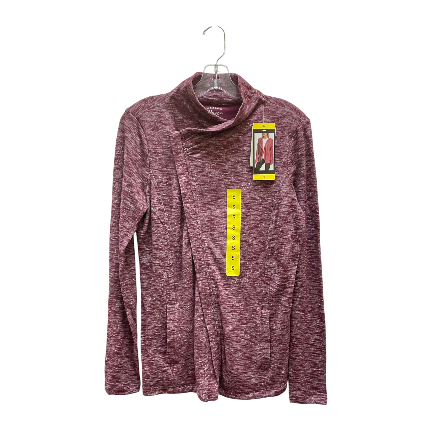 Athletic Jacket By Bass In Red, Size:S