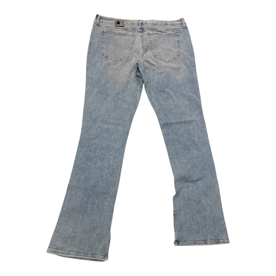 Jeans Straight By Express In Blue, Size:Xl