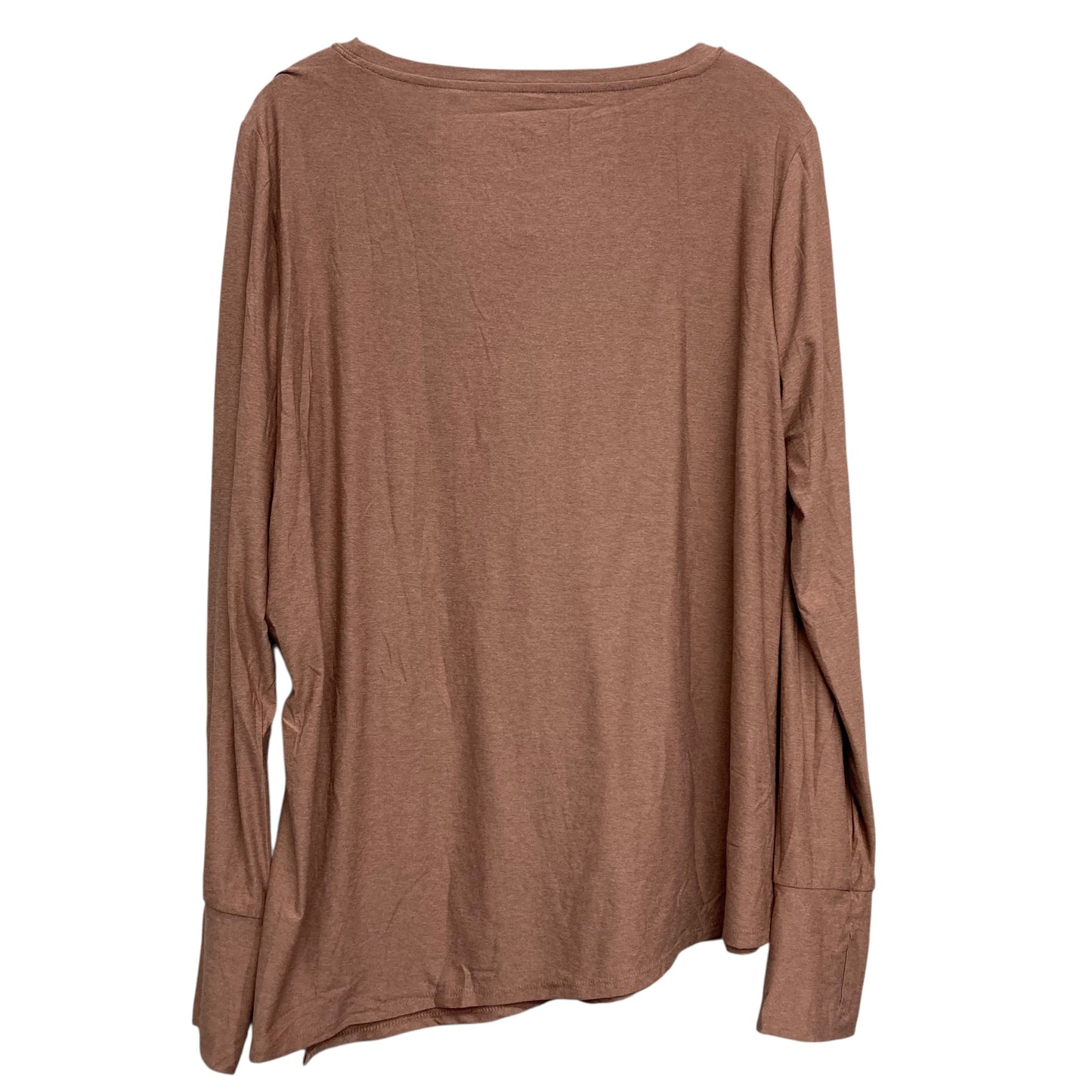 Athletic Top Ls Crewneck By Old Navy In Mauve, Size:L