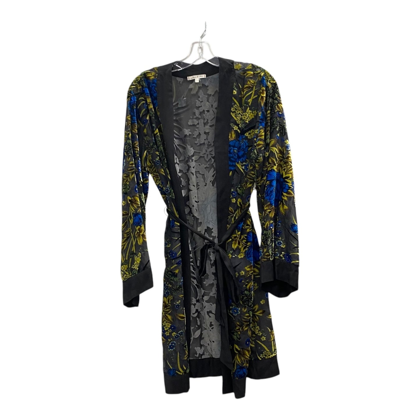 Kimono By Willow & Clay In Black & Green