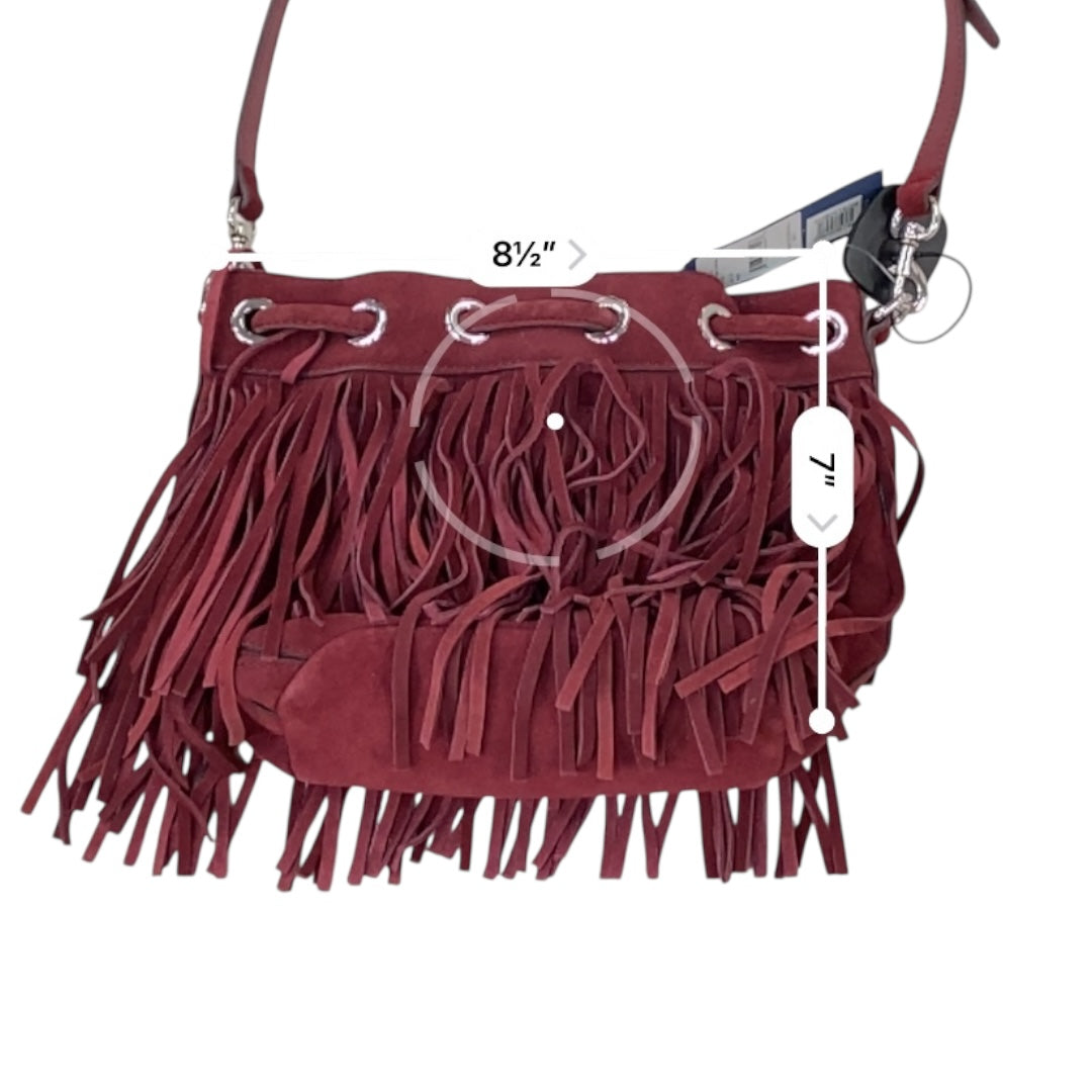 Handbag Designer By Rebecca Minkoff In Red, Size:Small
