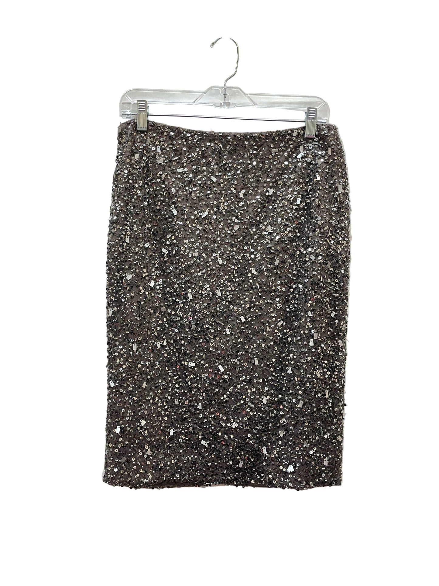 Skirt Designer By Lafayette 148 In Grey, Size:6