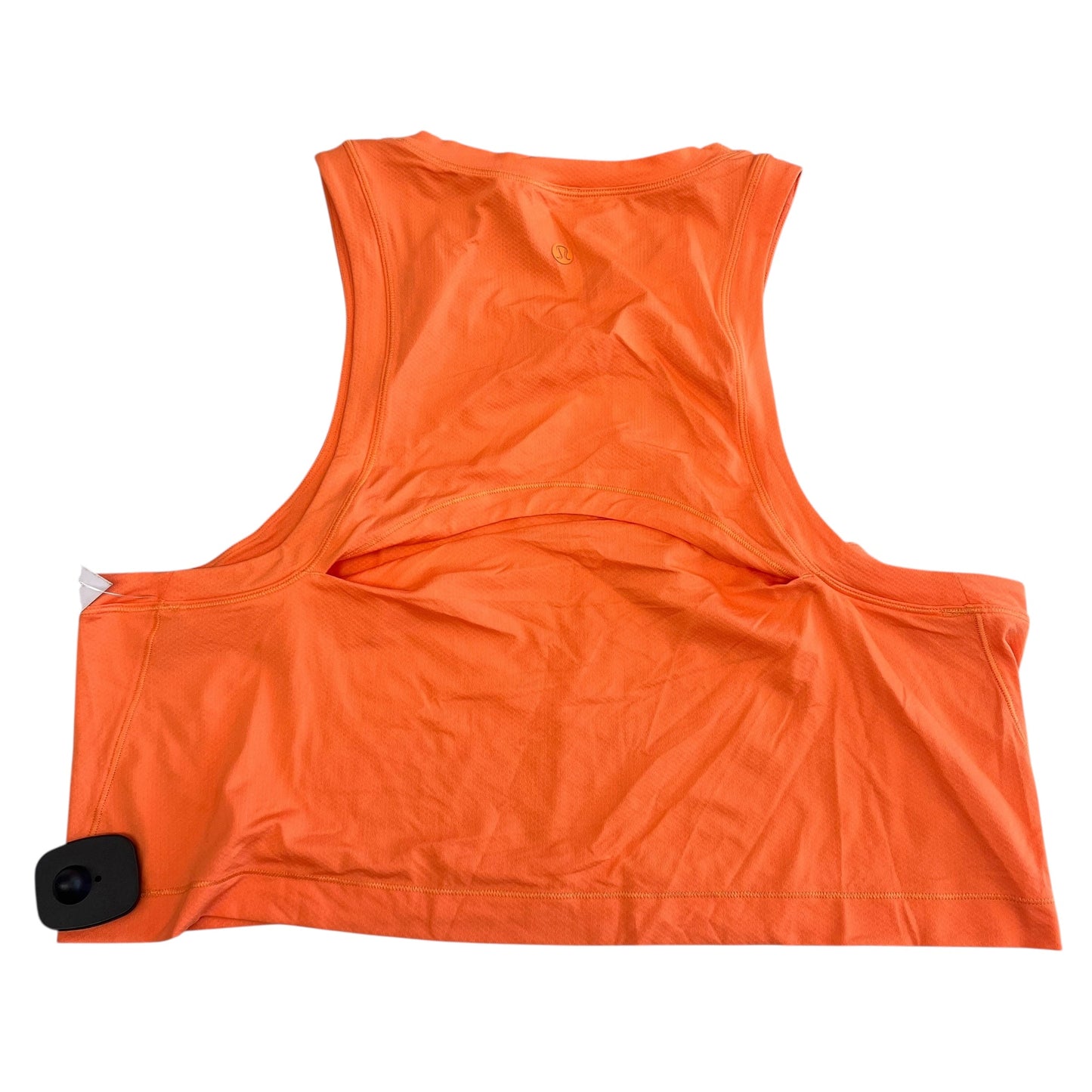 Athletic Tank Top Designer By Lululemon In Orange, Size:S
