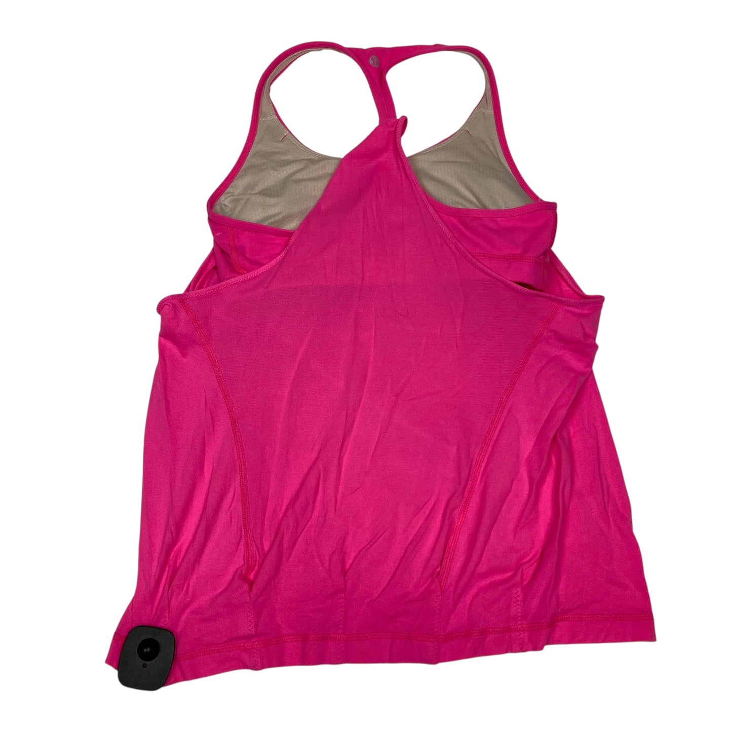 Athletic Tank Top By Lululemon In Pink, Size:M