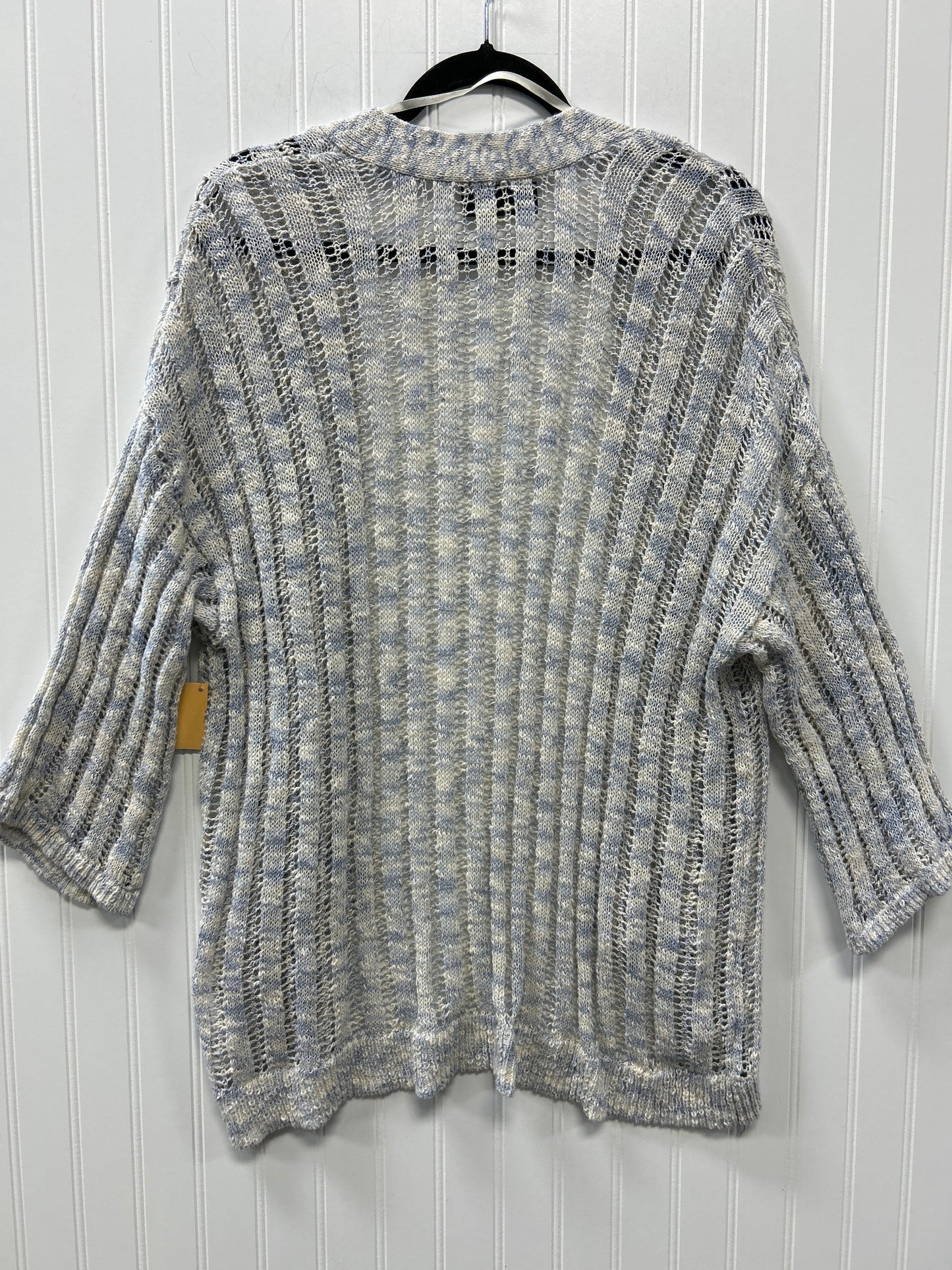 Cardigan By Lane Bryant In Blue, Size:2X