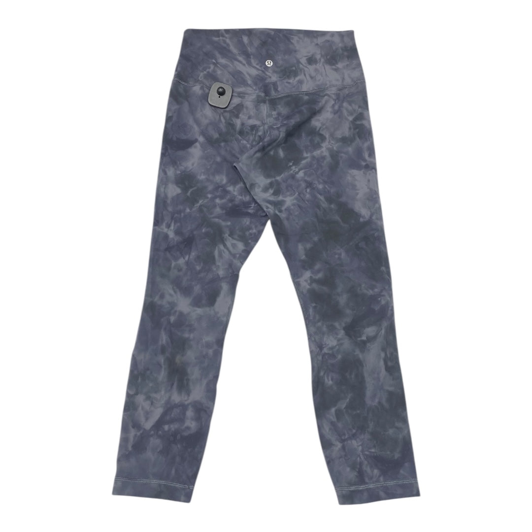 Athletic Leggings By Lululemon In Grey, Size:8