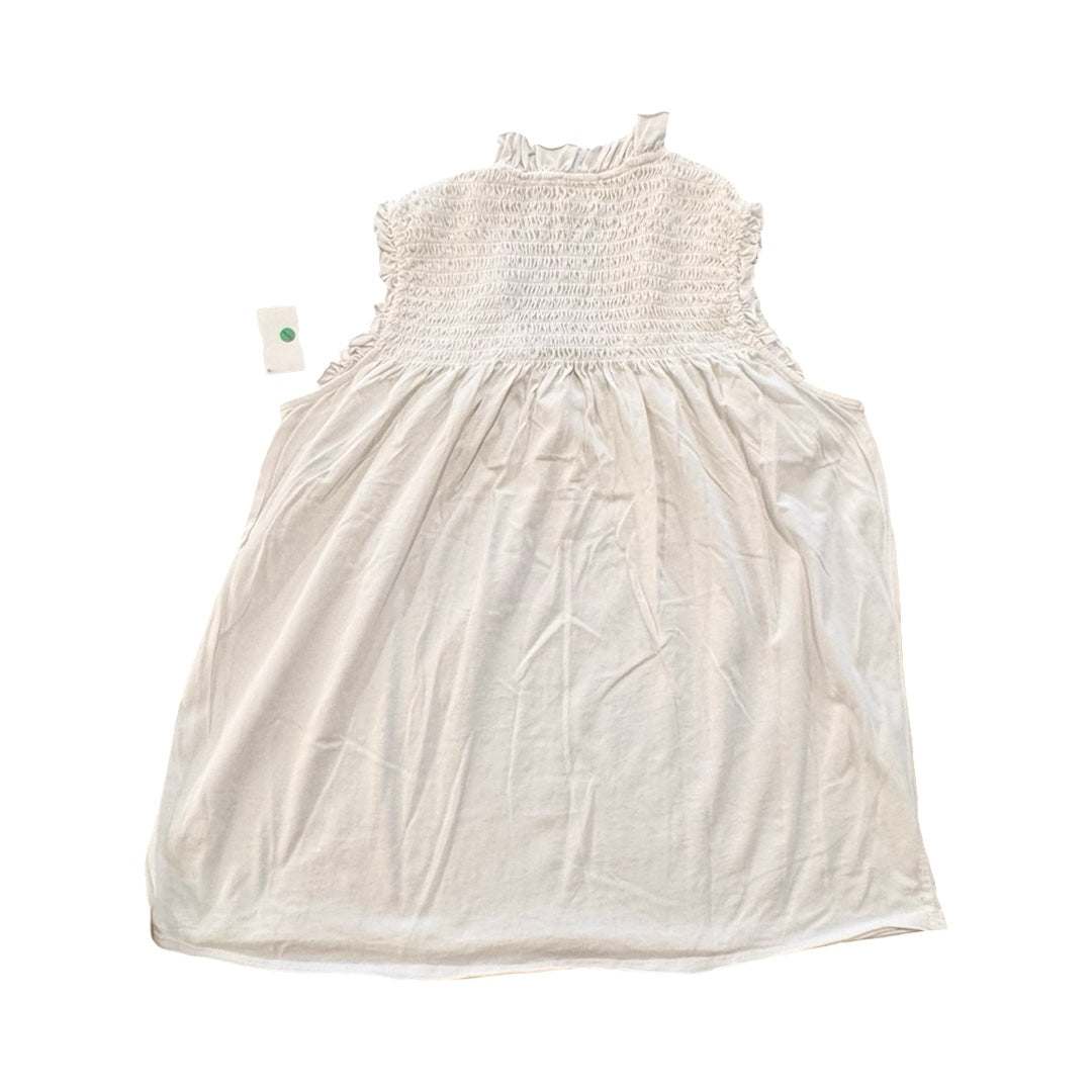 Top Sleeveless By Sundance In White, Size:M