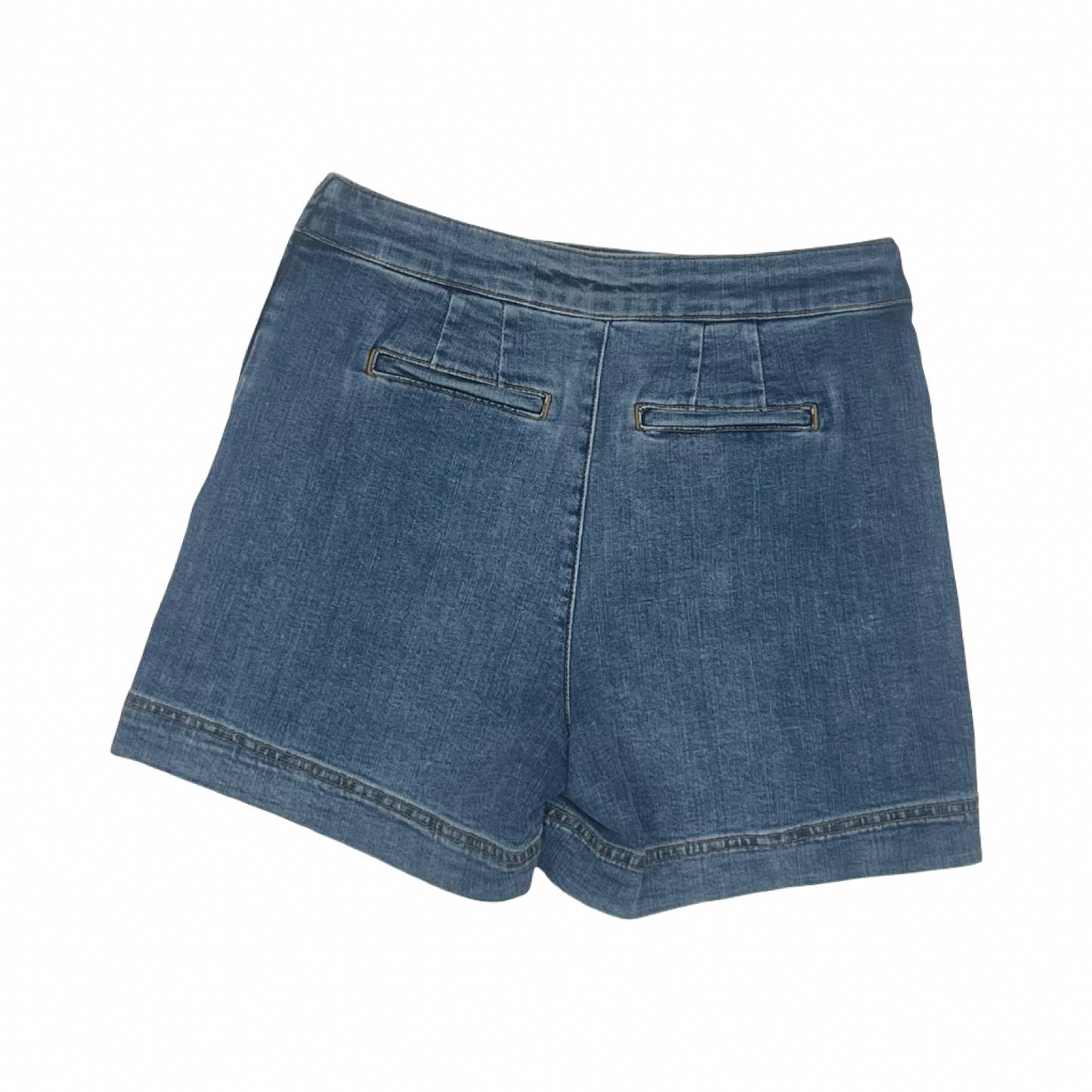 Skort By Talbots In Blue Denim, Size:2P