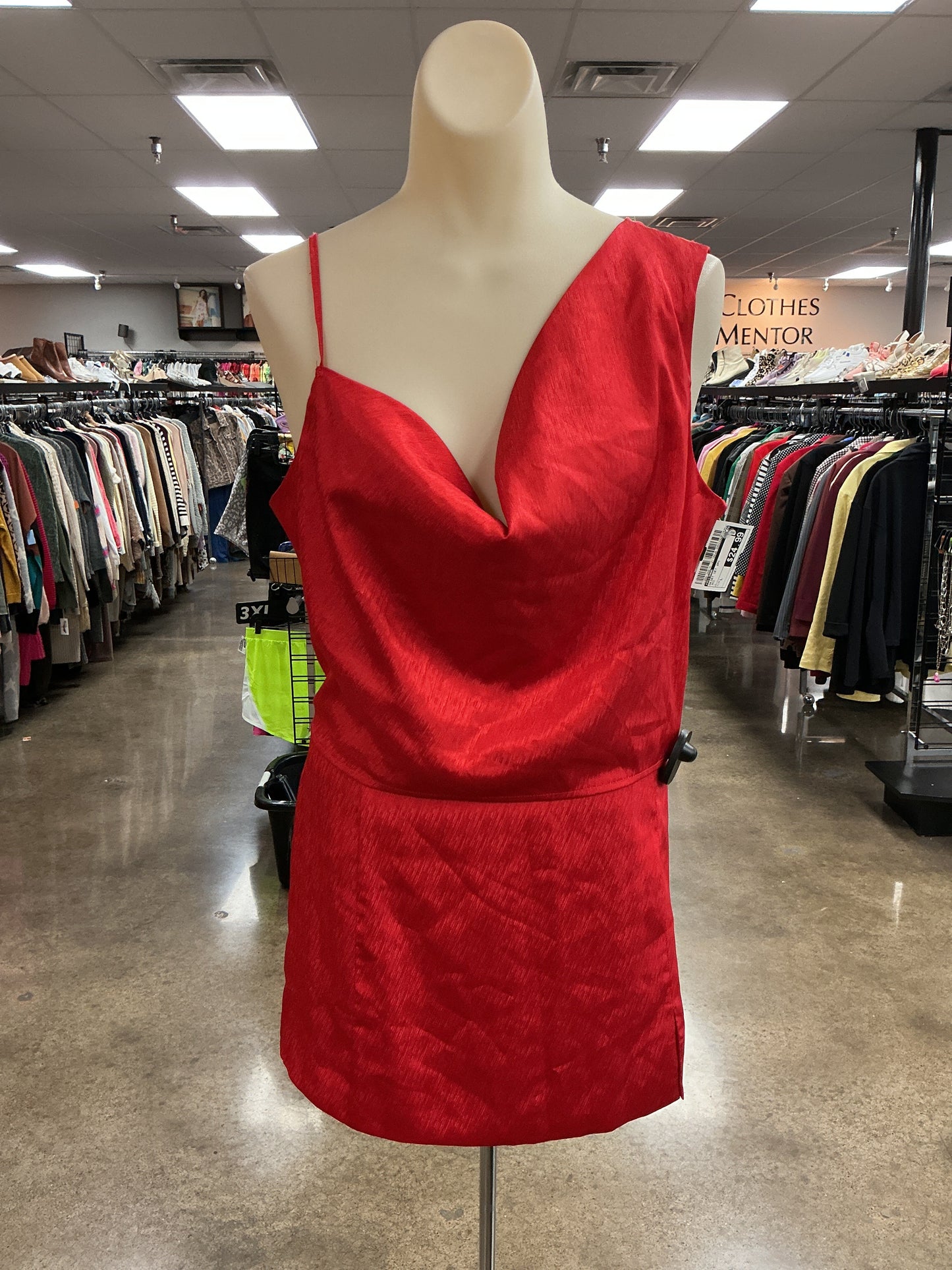 Skirt Set 2Pc By 4S13nna In Red, Size:L