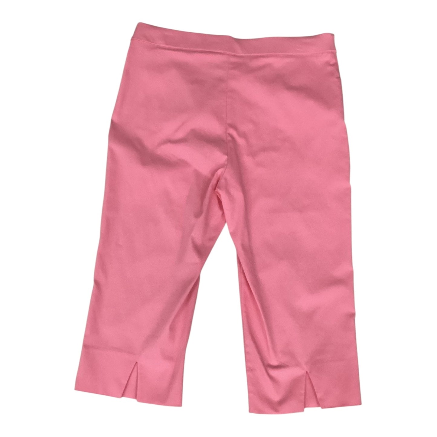Capris By Alfred Dunner In Pink, Size:8