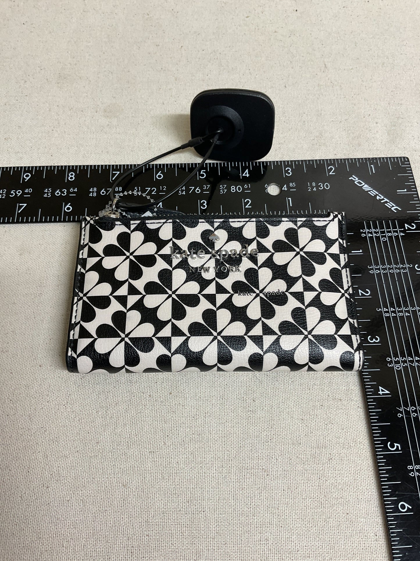 Wallet Designer By Kate Spade In Black & White, Size:Small
