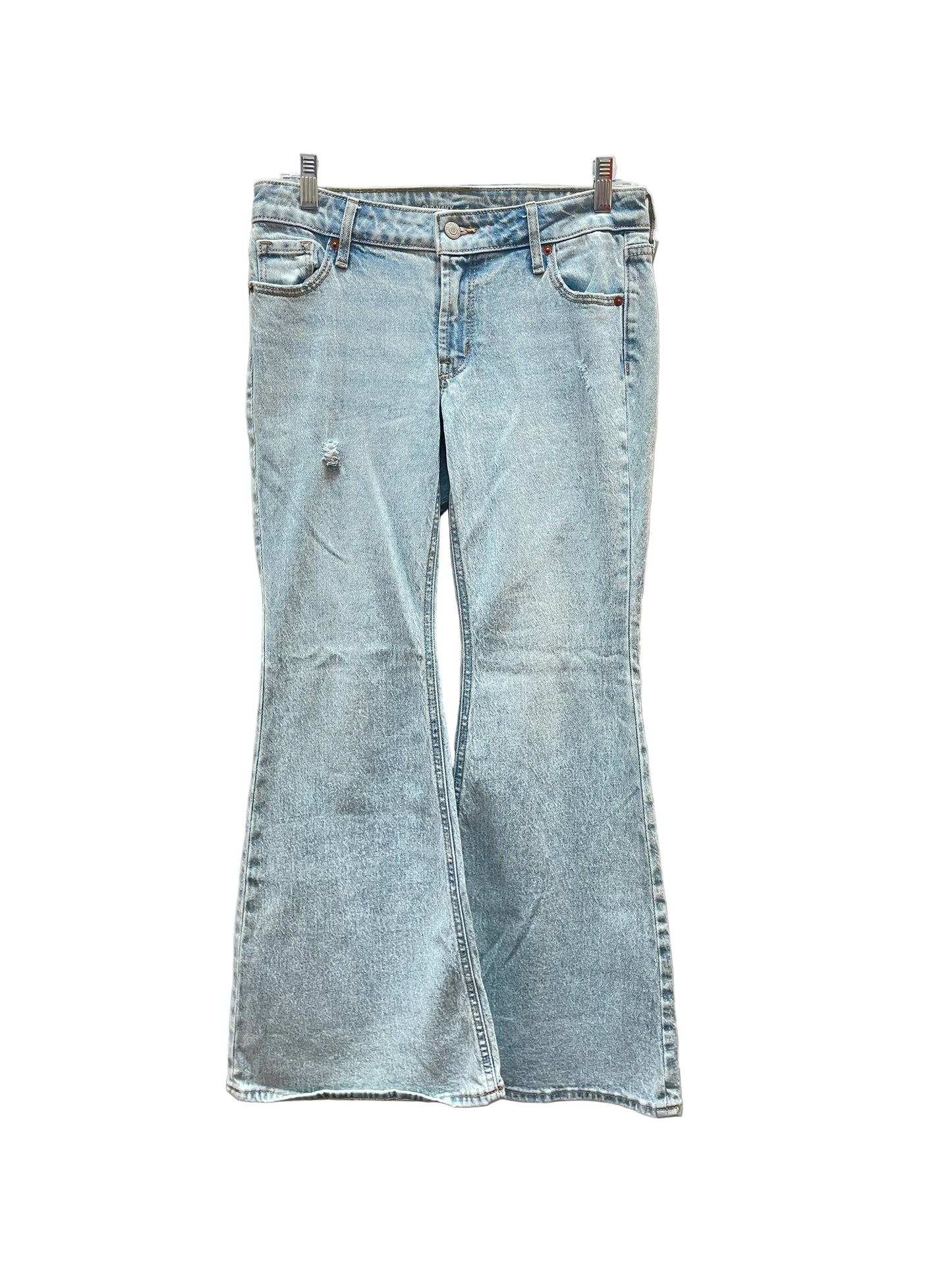 Jeans Flared By Old Navy In Blue Denim, Size:2