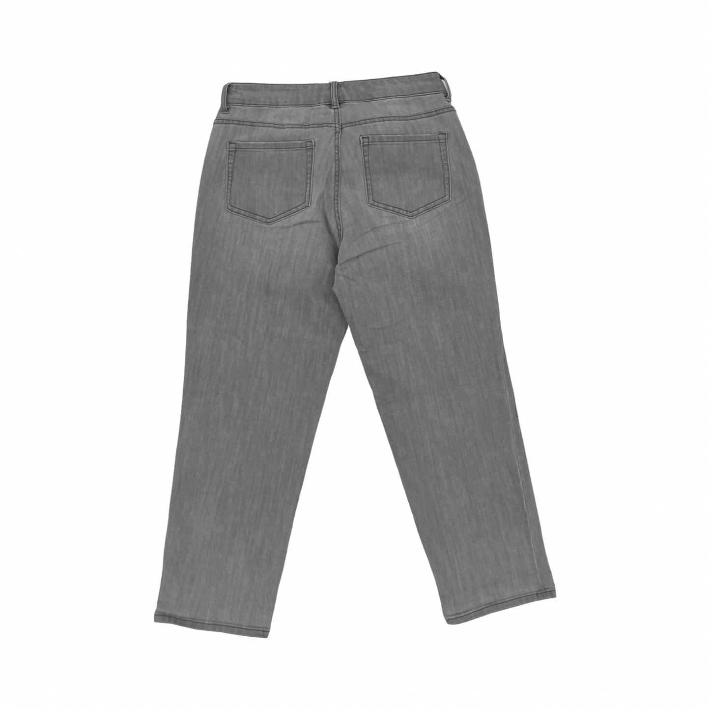 Jeans Boyfriend By Logo In Grey Denim, Size:6P