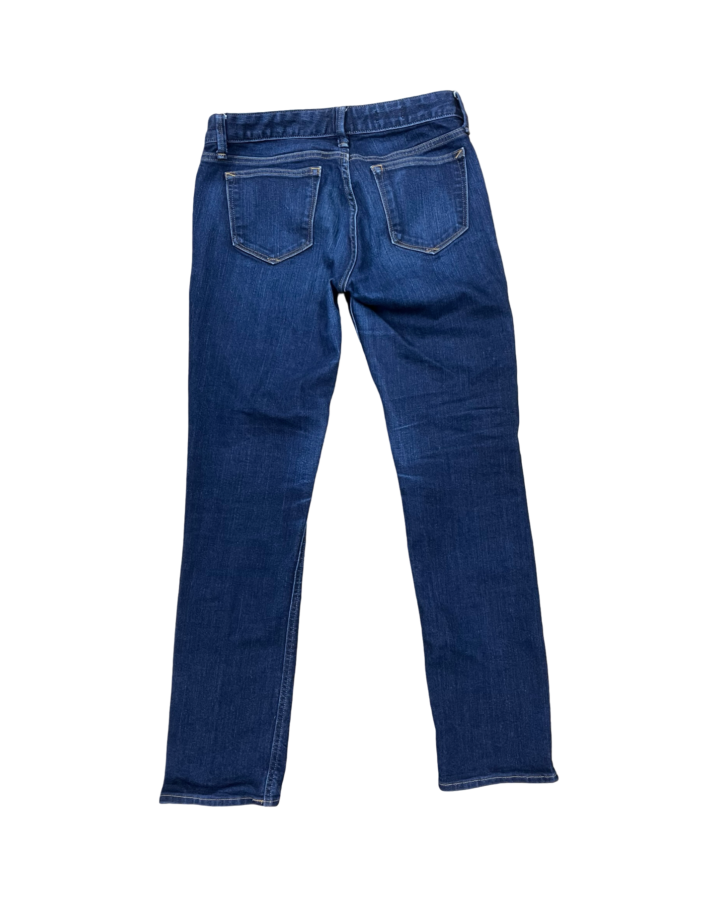 Jeans Straight By Gap In Blue Denim, Size:8