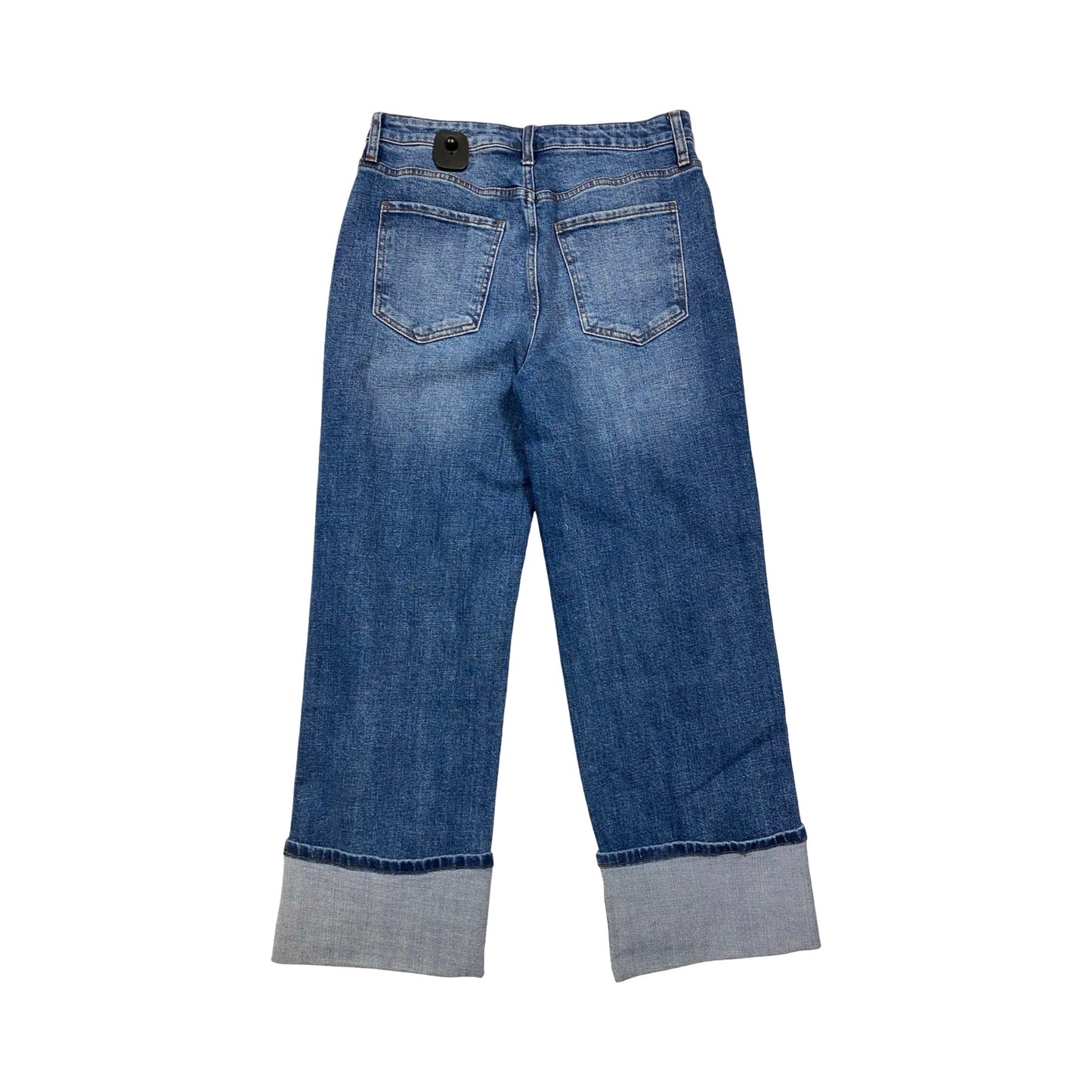 Jeans Wide Leg By Kut In Blue Denim, Size:4