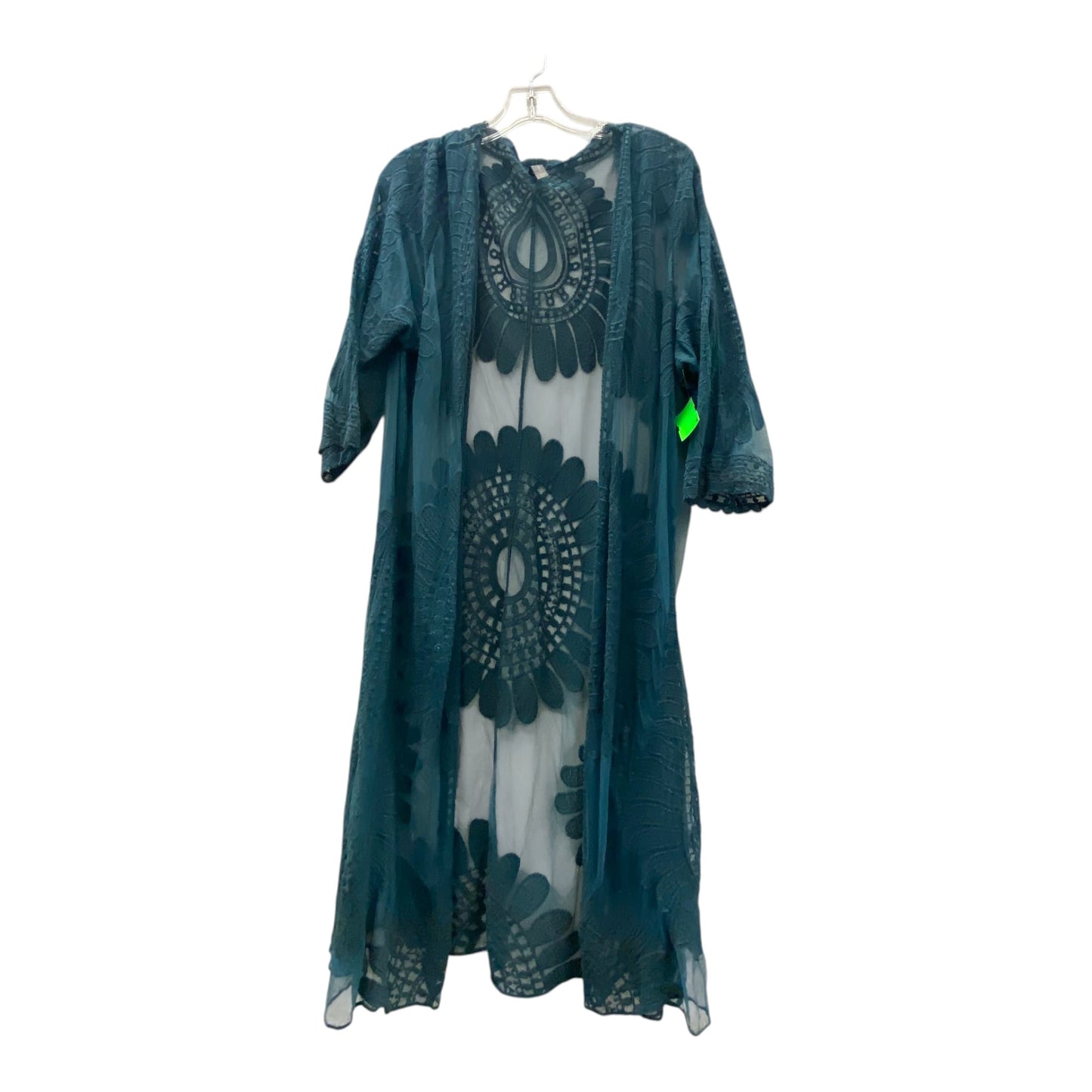 Kimono By Lane Bryant In Green, Size:Xl