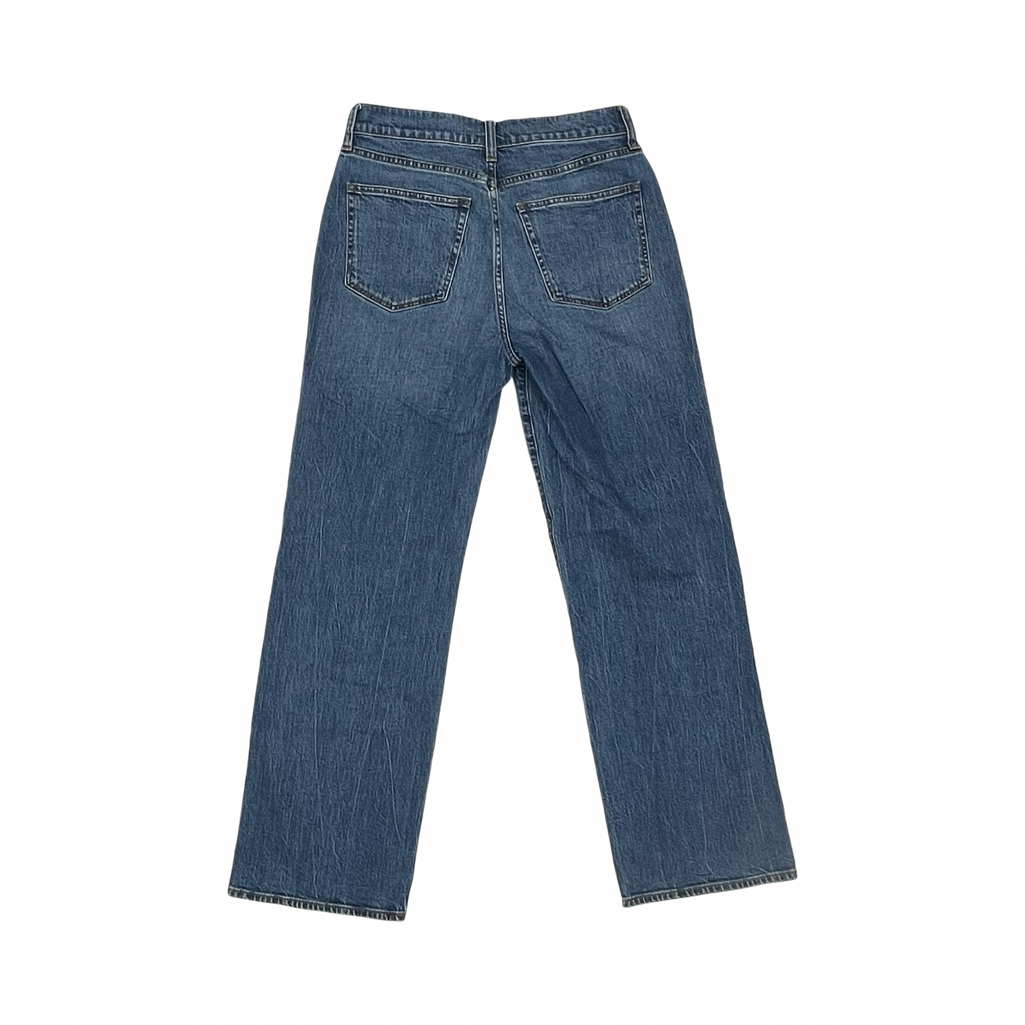 Jeans Wide Leg By J. Crew In Blue Denim, Size:2