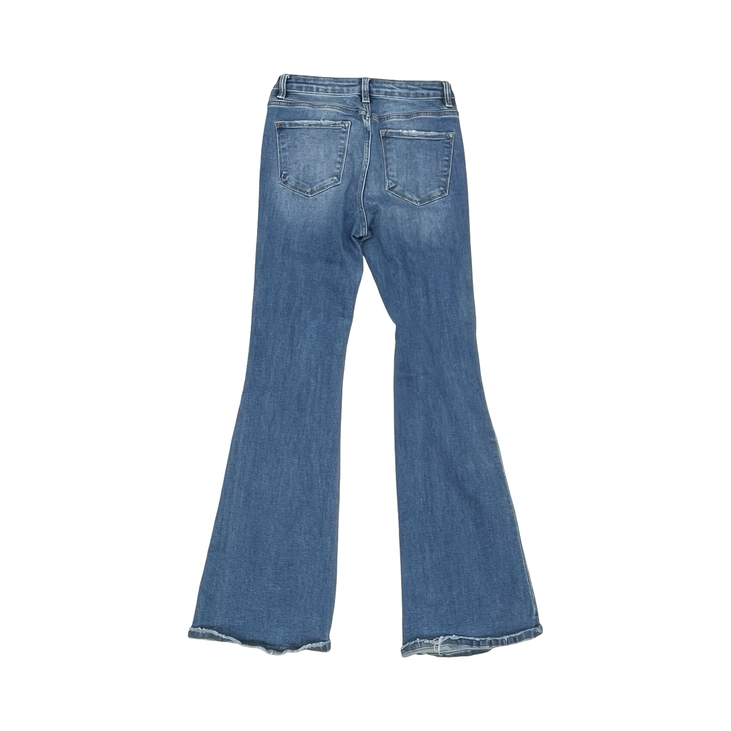Jeans Boot Cut By Vervet In Blue Denim, Size:4