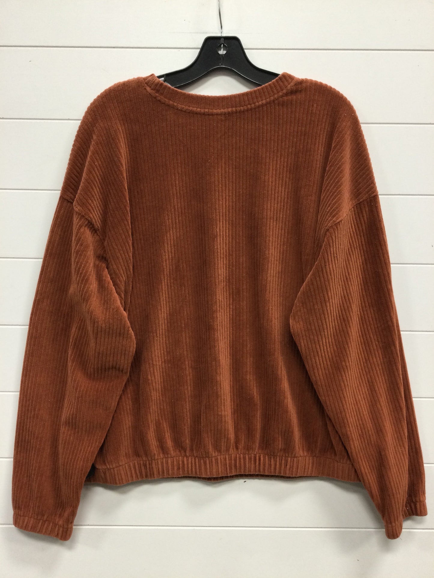 Top Ls By A New Day In Brown, Size:1X