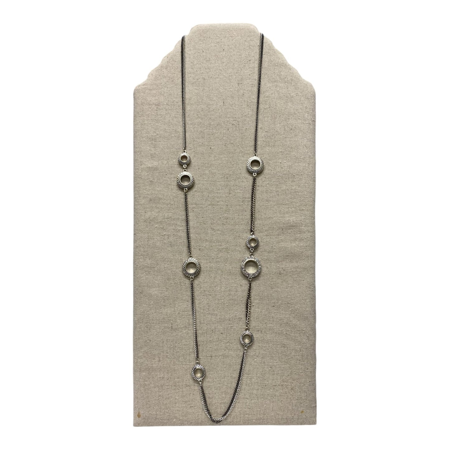 Necklace Statement By Alfani In Silver