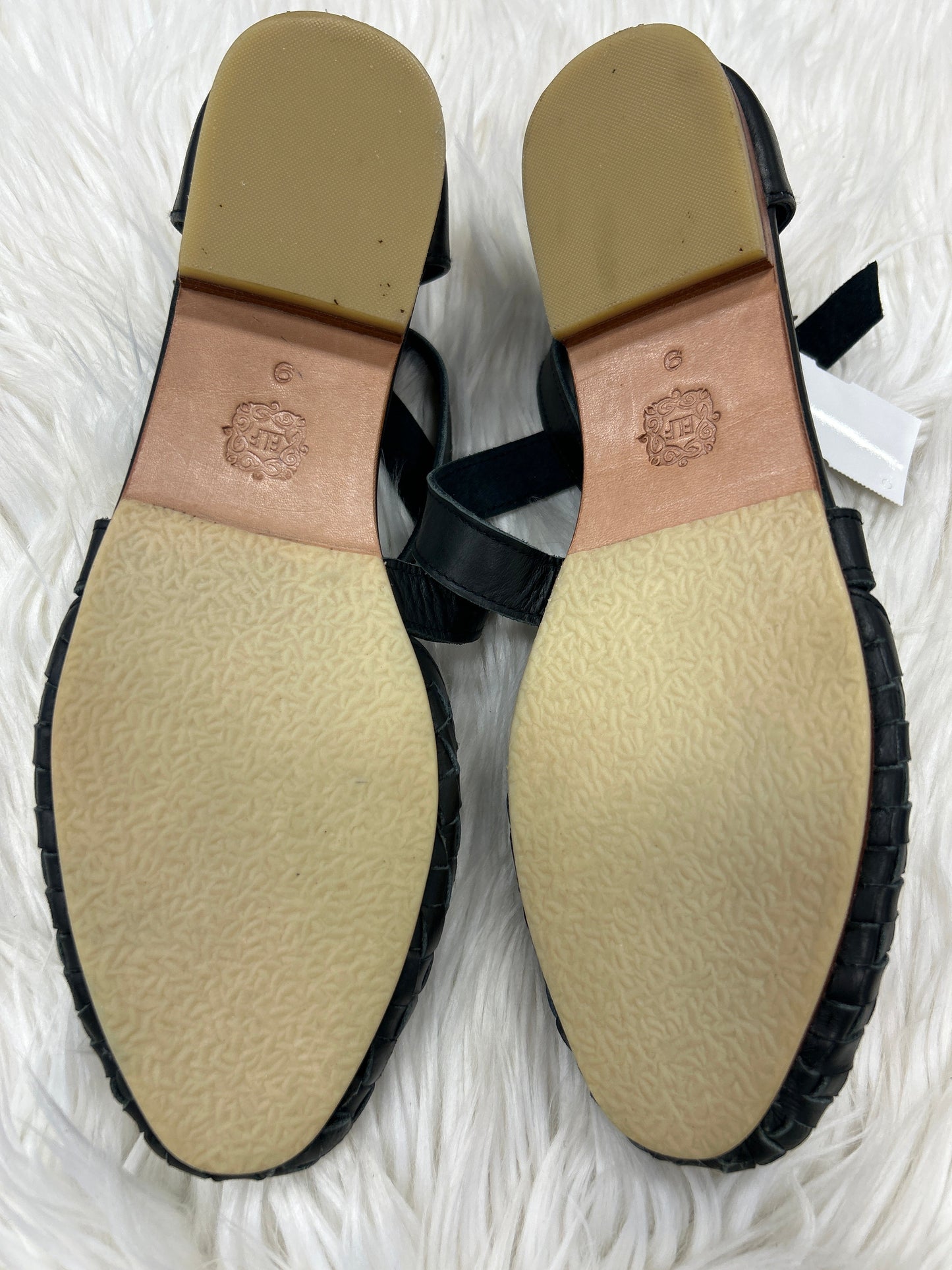 Shoes Flats By Elf In Black, Size:9