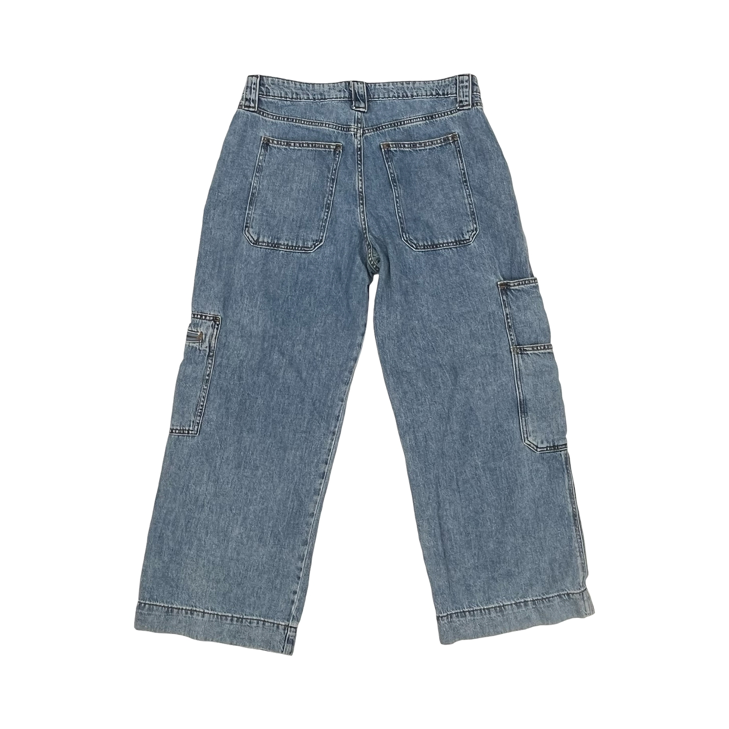 Jeans Wide Leg By Wild Fable In Blue Denim, Size:12