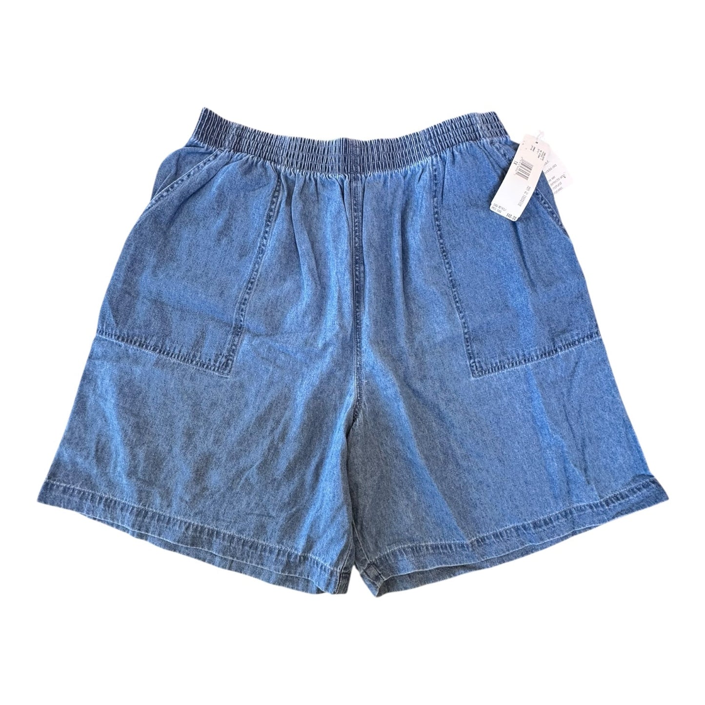 Shorts By Jones New York In Blue Denim, Size:1X