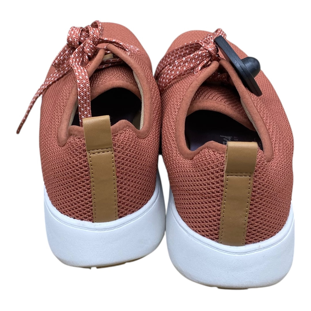 Shoes Athletic By Dr Scholls In Orange, Size:9.5