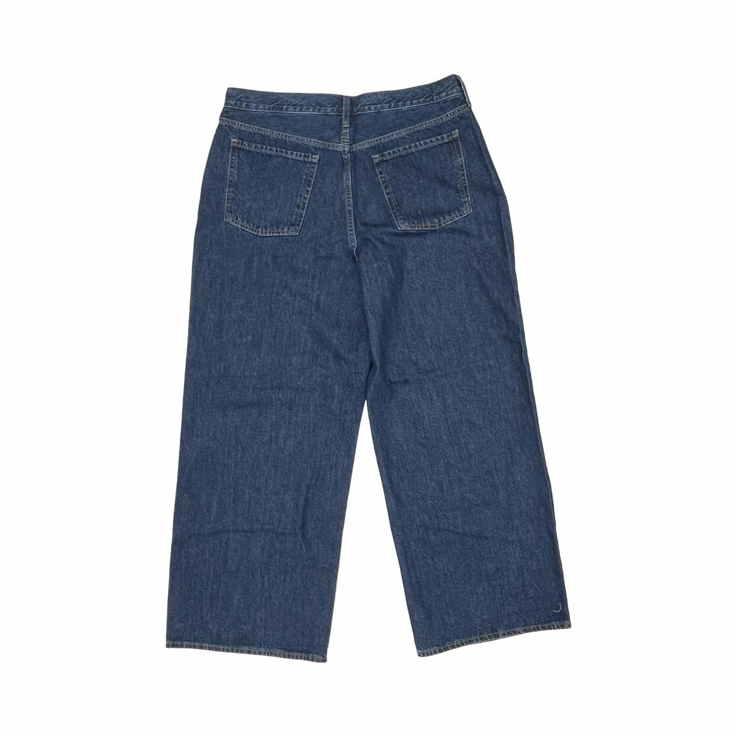 Jeans Wide Leg By Old Navy In Blue Denim, Size:14