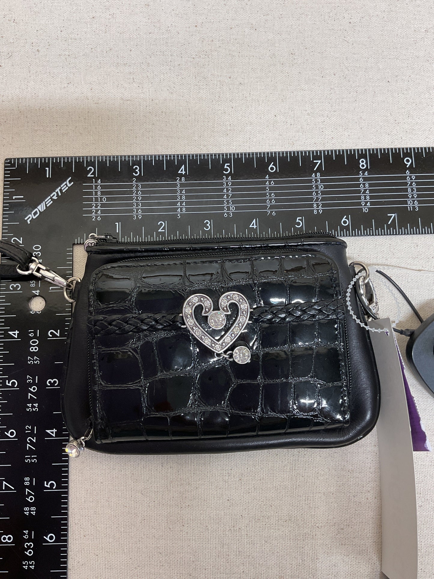 Crossbody Leather By Brighton In Black, Size:Medium