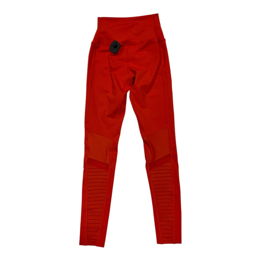 Athletic Leggings By Alo In Red, Size:Xs