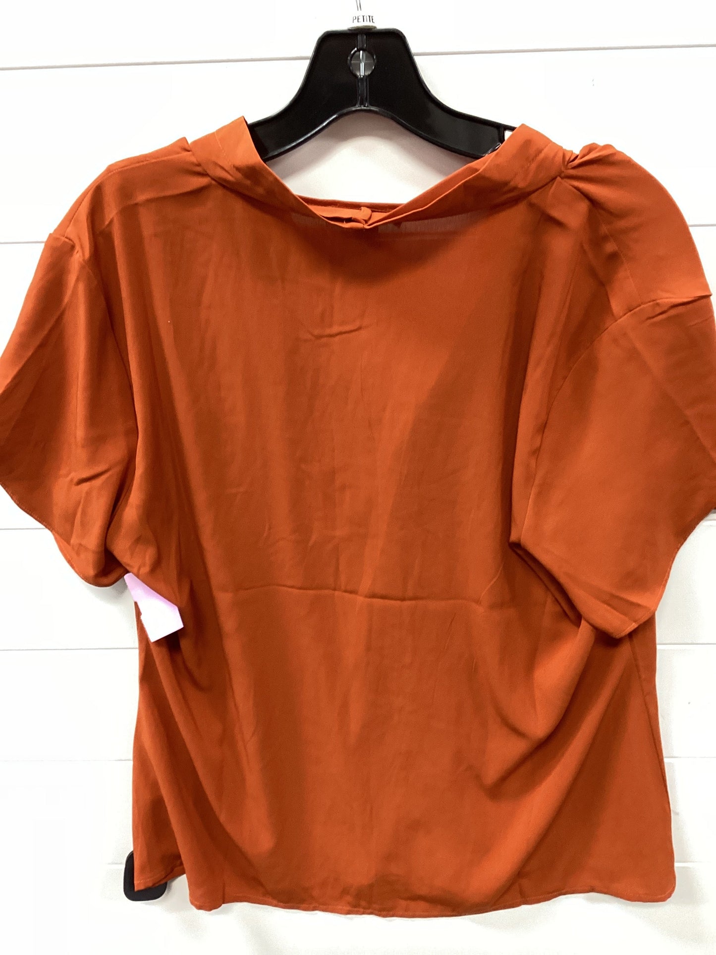 Top Ss By Calvin Klein In Orange, Size:Xl