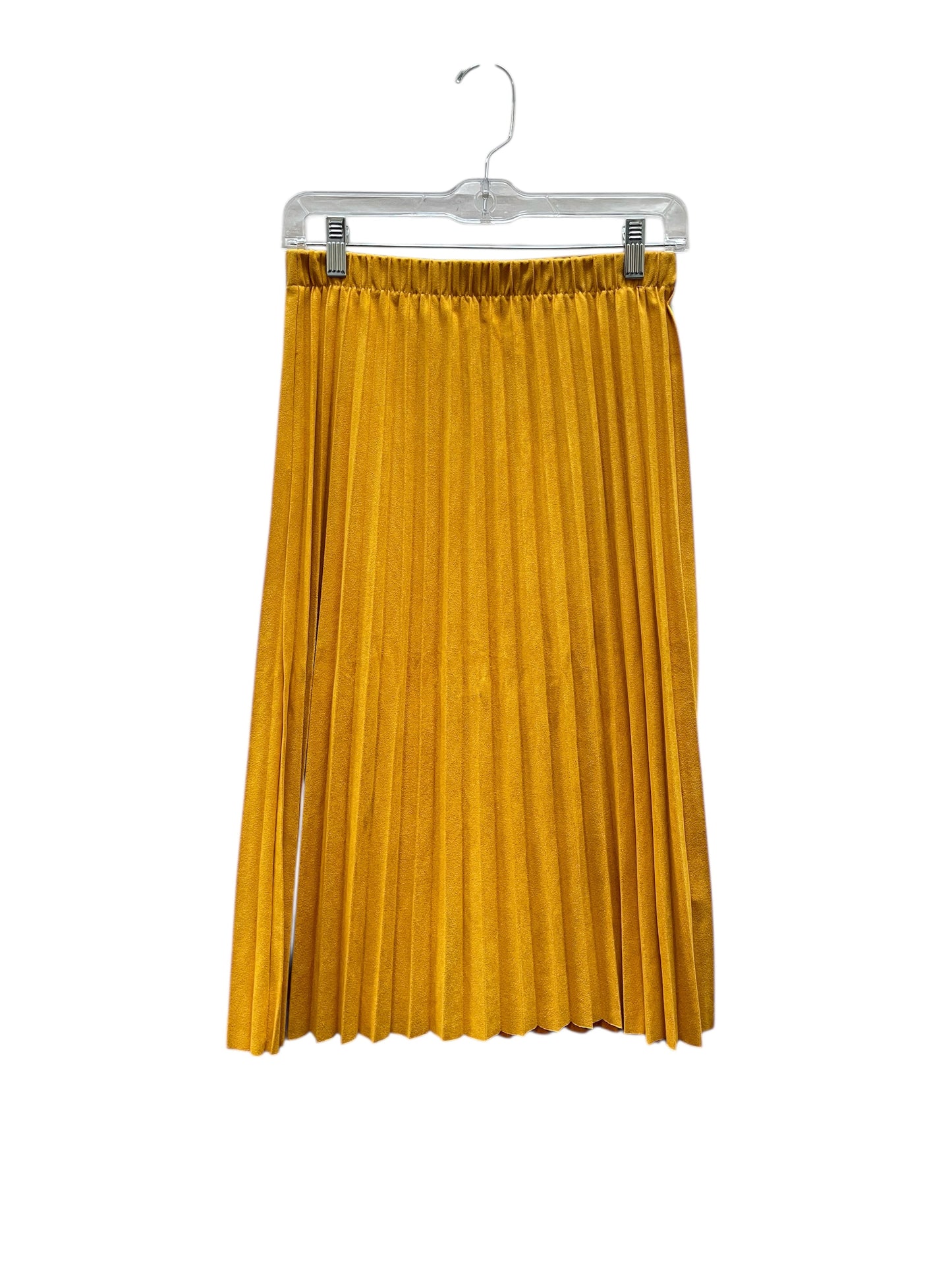 Skirt Maxi By Zara Women In Yellow, Size:M