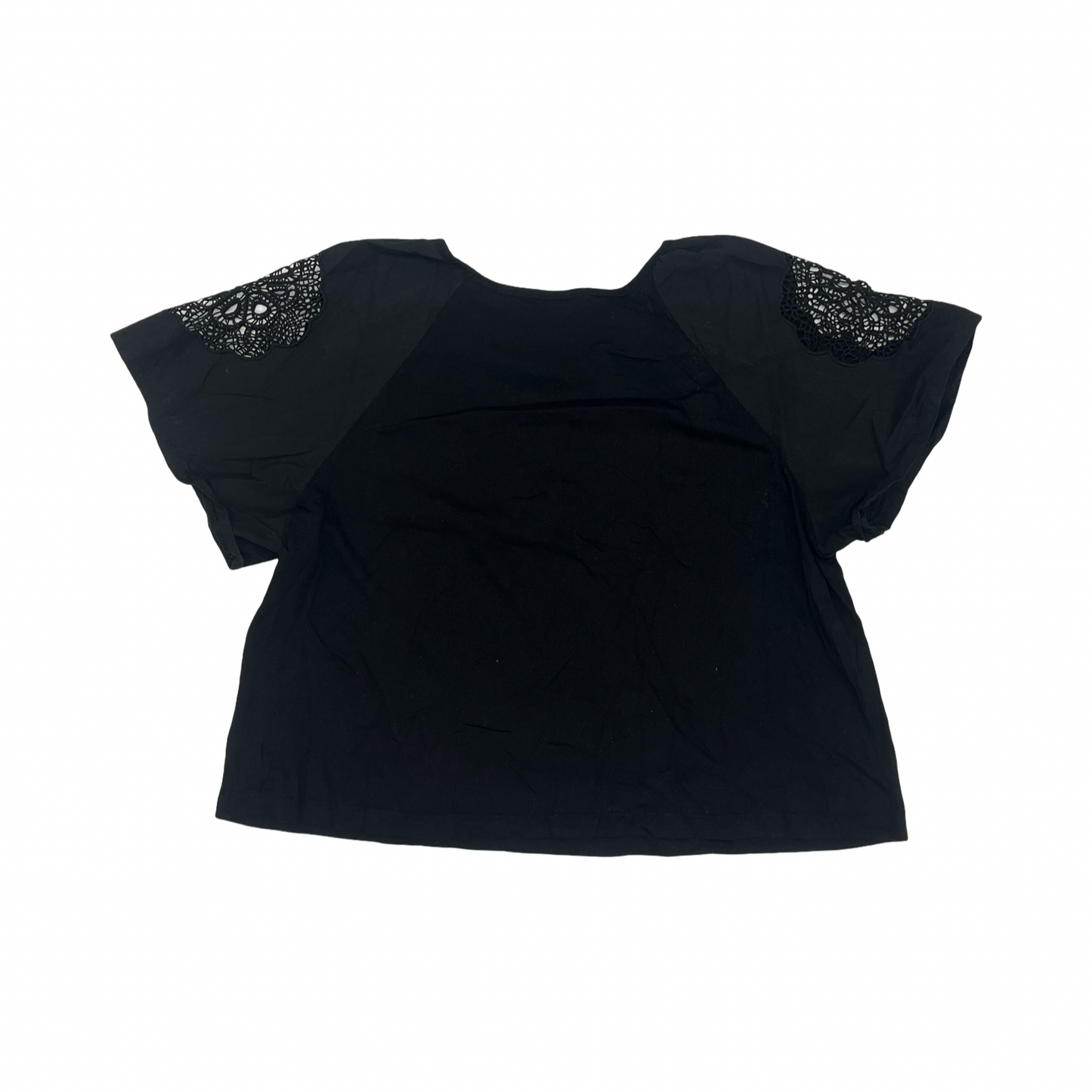Blouse Ss By Old Navy In Black, Size:Xxl