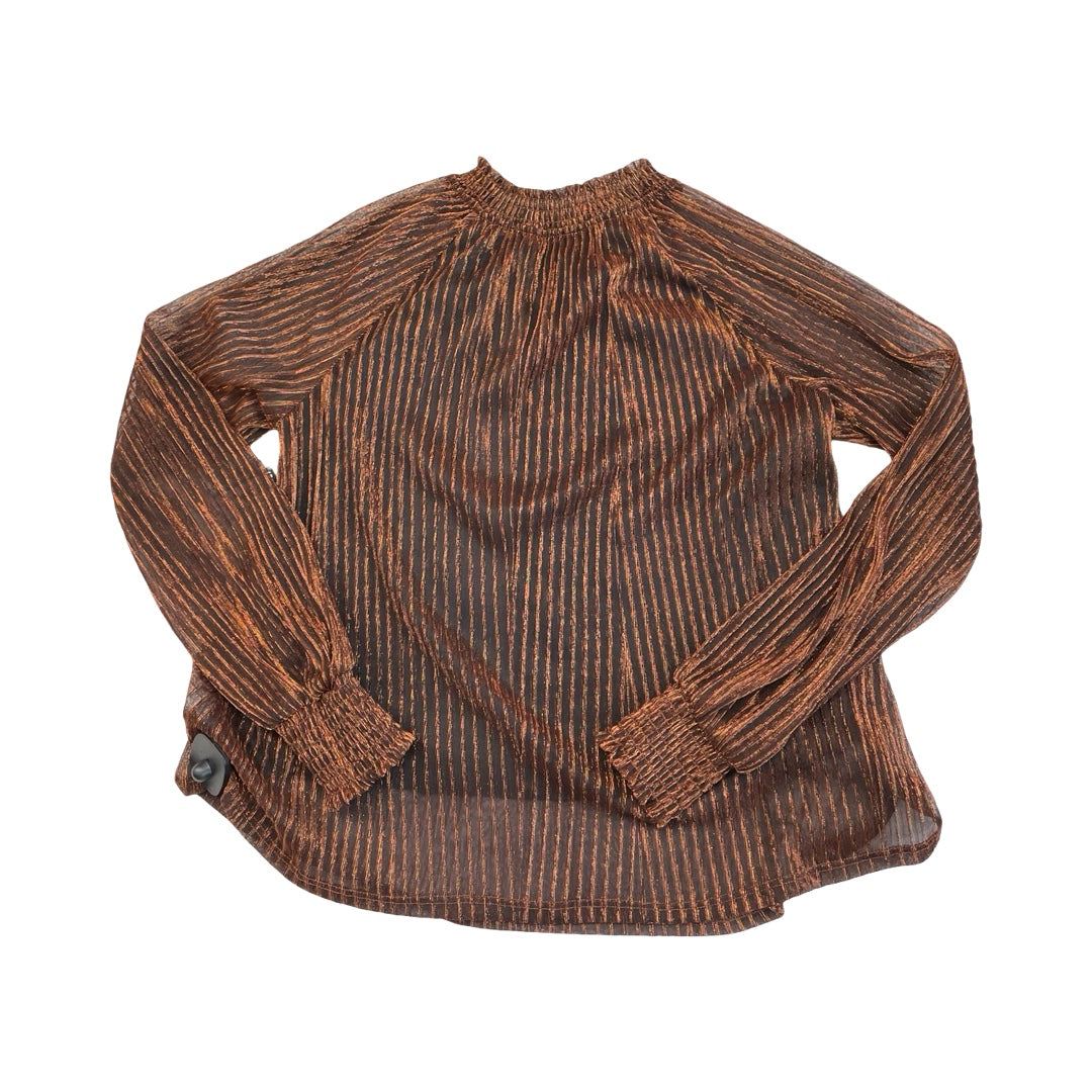 Top Ls By ROAN + RYAN In Bronze, Size:M