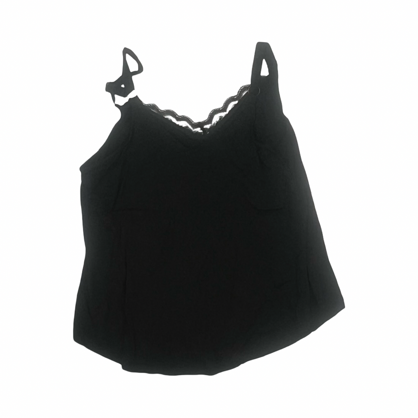 Top Sleeveless By Torrid In Black, Size:L