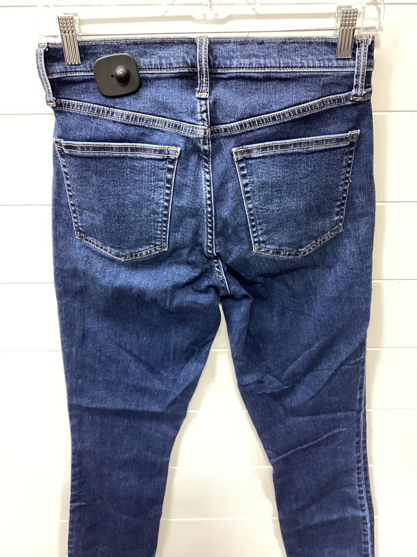 Jeans Skinny By Gap In Blue Denim, Size:6L