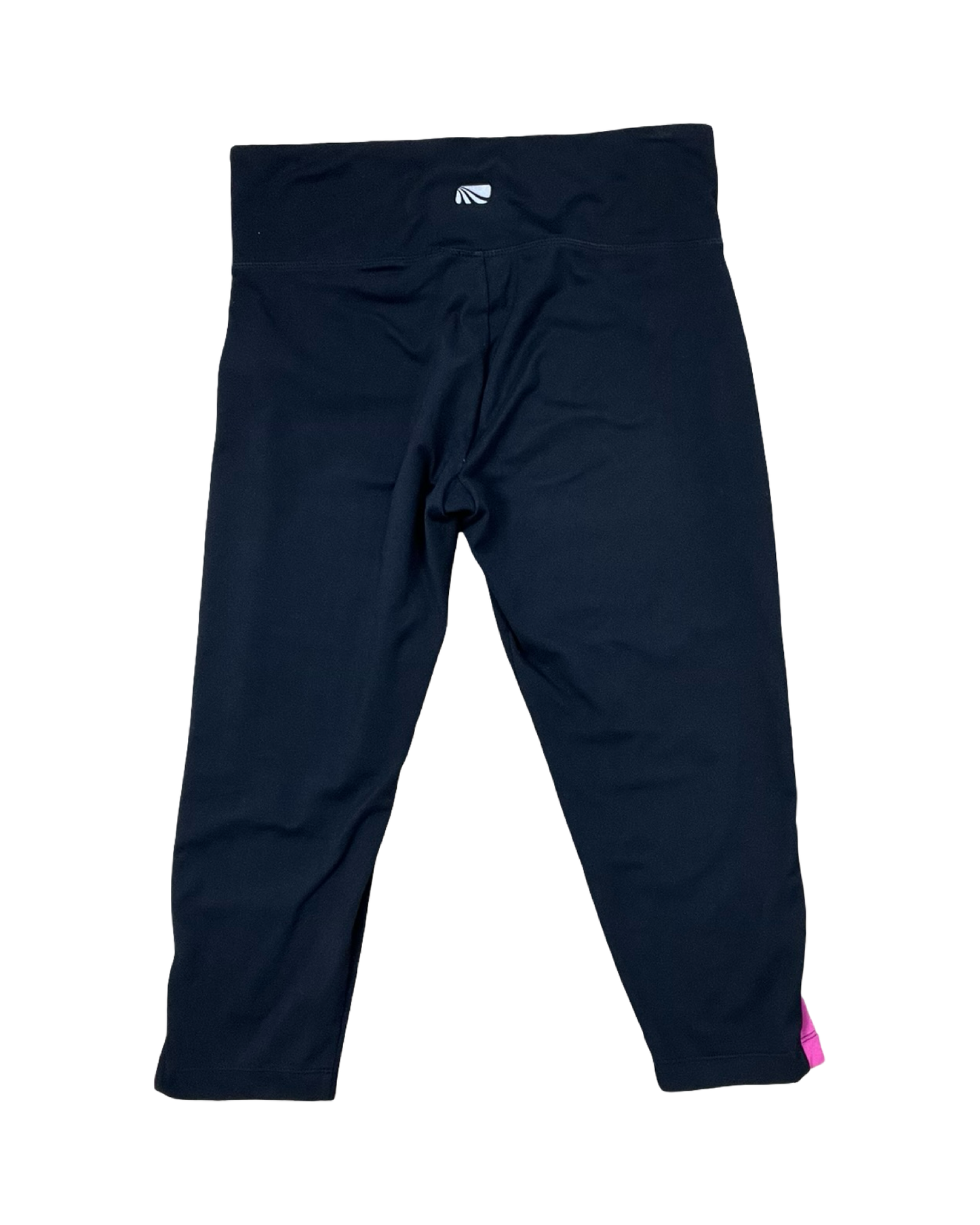 Athletic Leggings Capris By Marika Tek In Black & Pink, Size:M