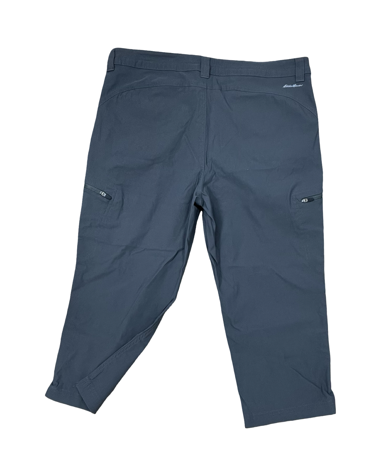 Athletic Pants By Eddie Bauer In Grey, Size:12