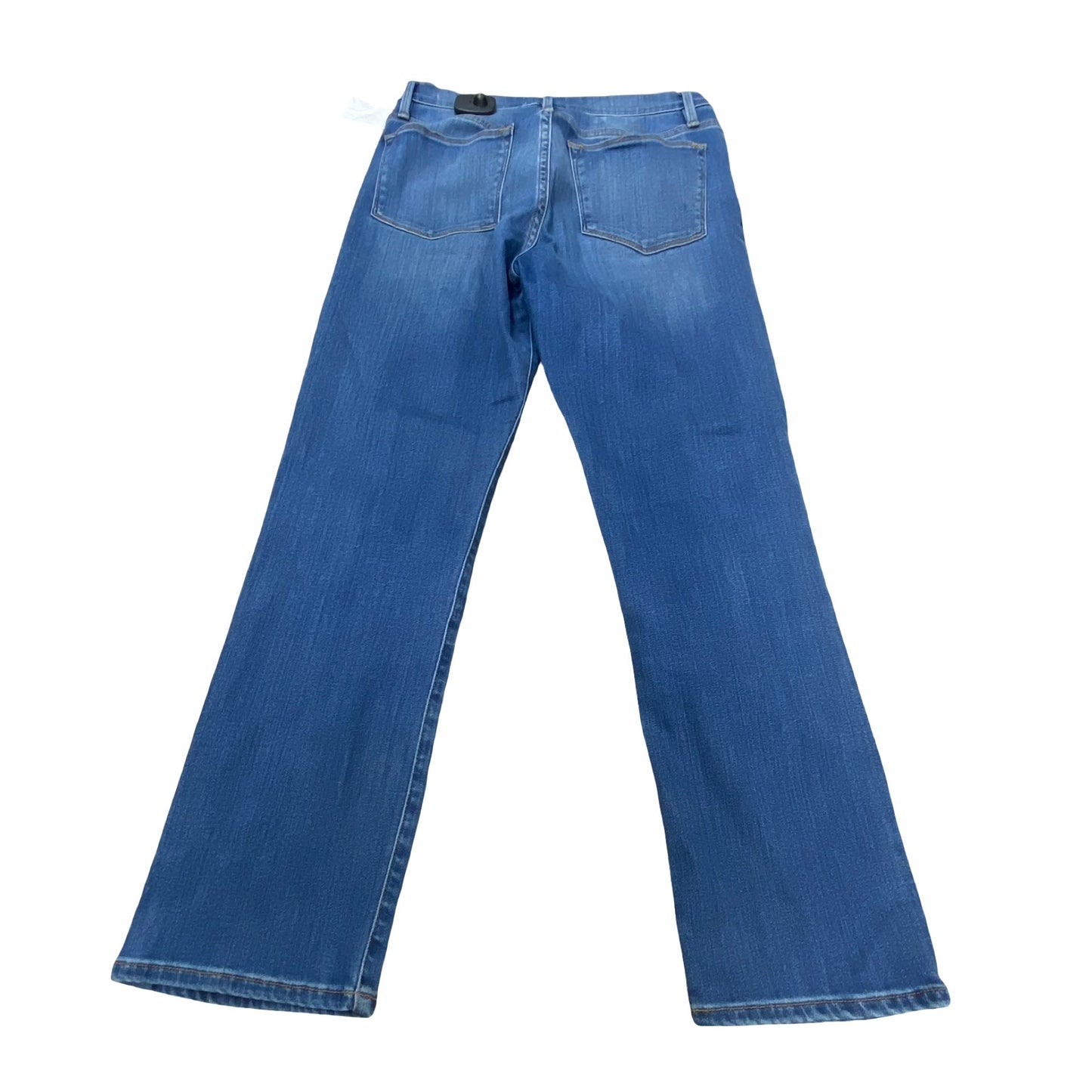 Jeans Straight By Frame In Blue Denim, Size:4