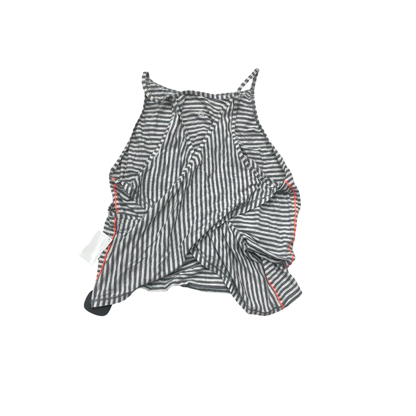 Athletic Tank Top By Lululemon In Striped Pattern, Size:Xs