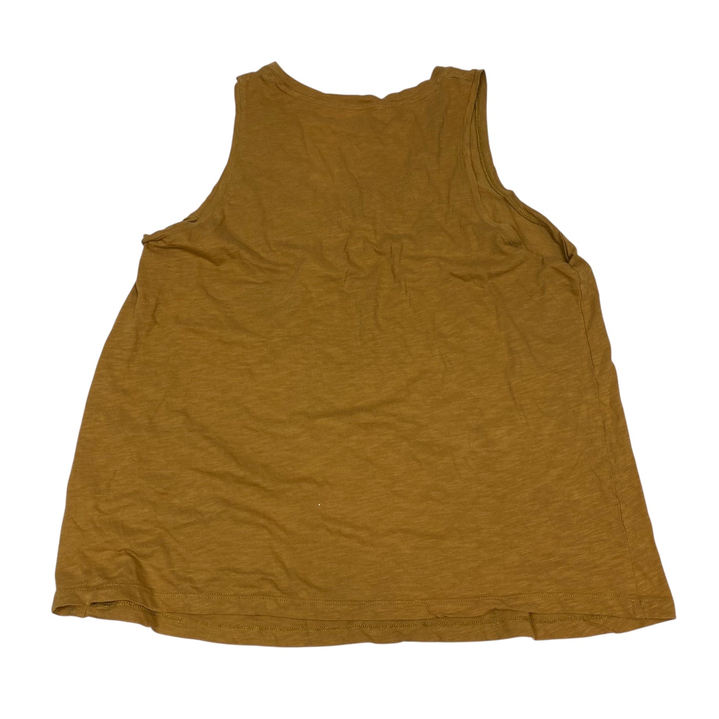 TOP SLEEVELESS BASIC by MADEWELL in BROWN, Size:1X