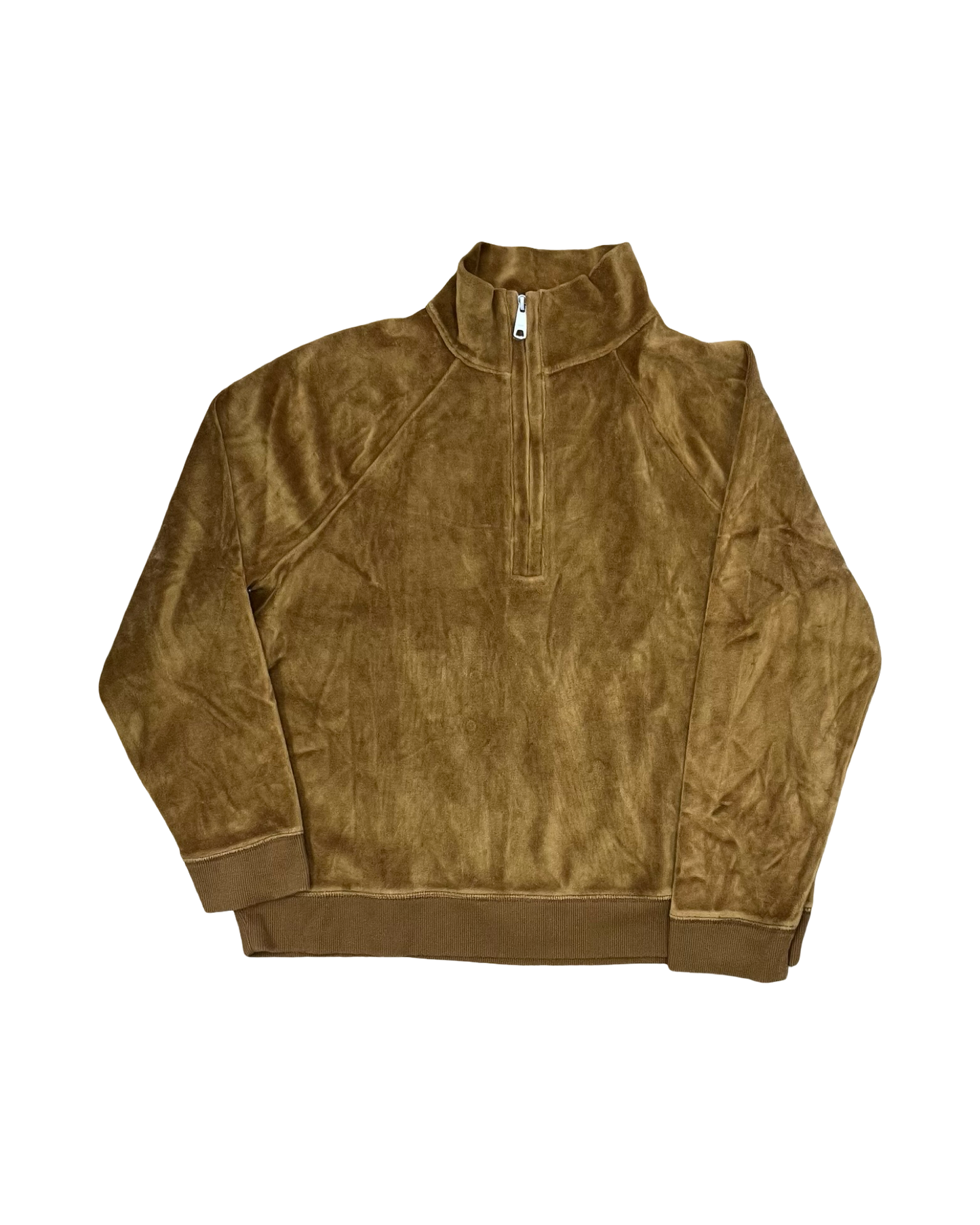 Sweatshirt Collar By Madewell In Gold, Size:M
