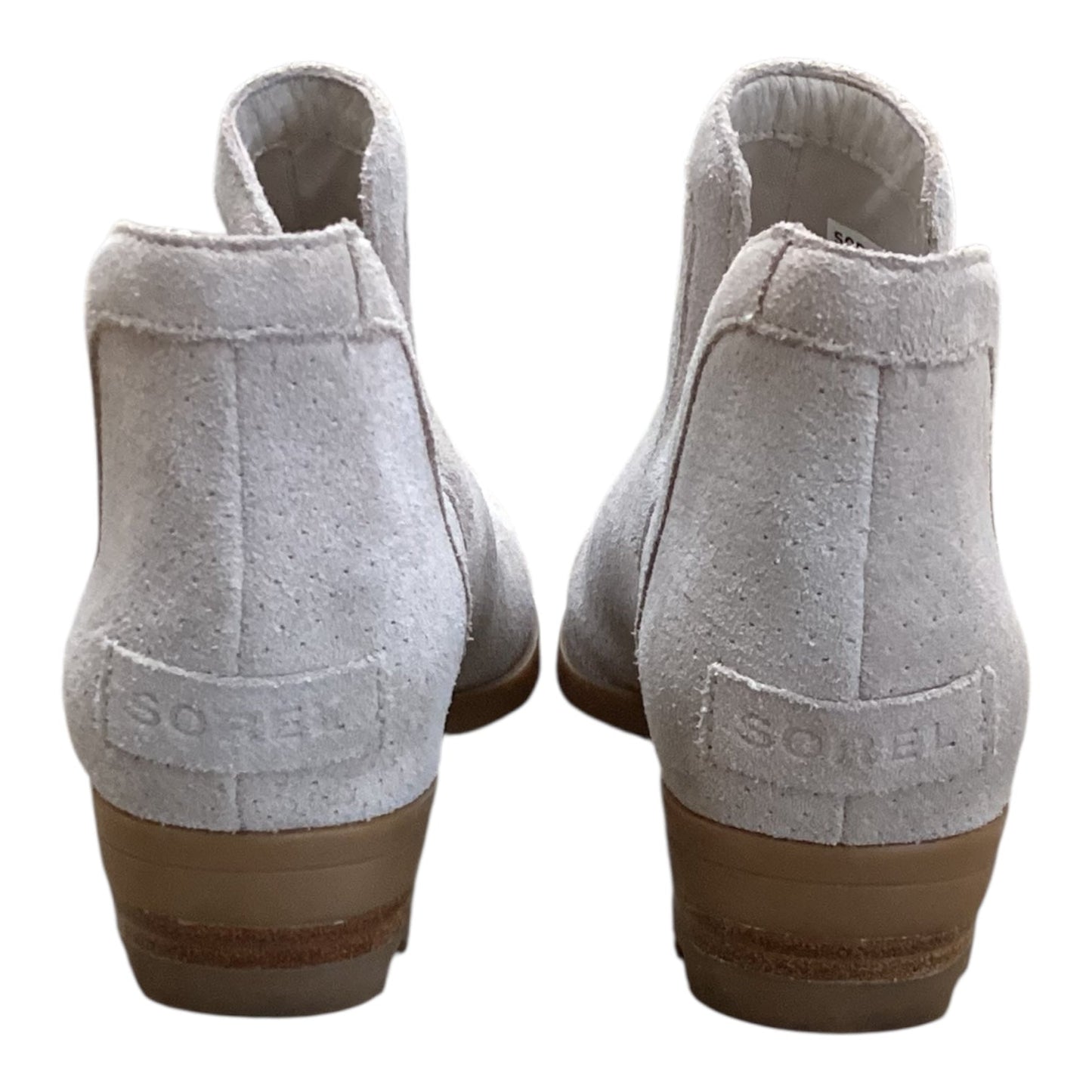 Boots Ankle Heels By Sorel In Tan, Size:6