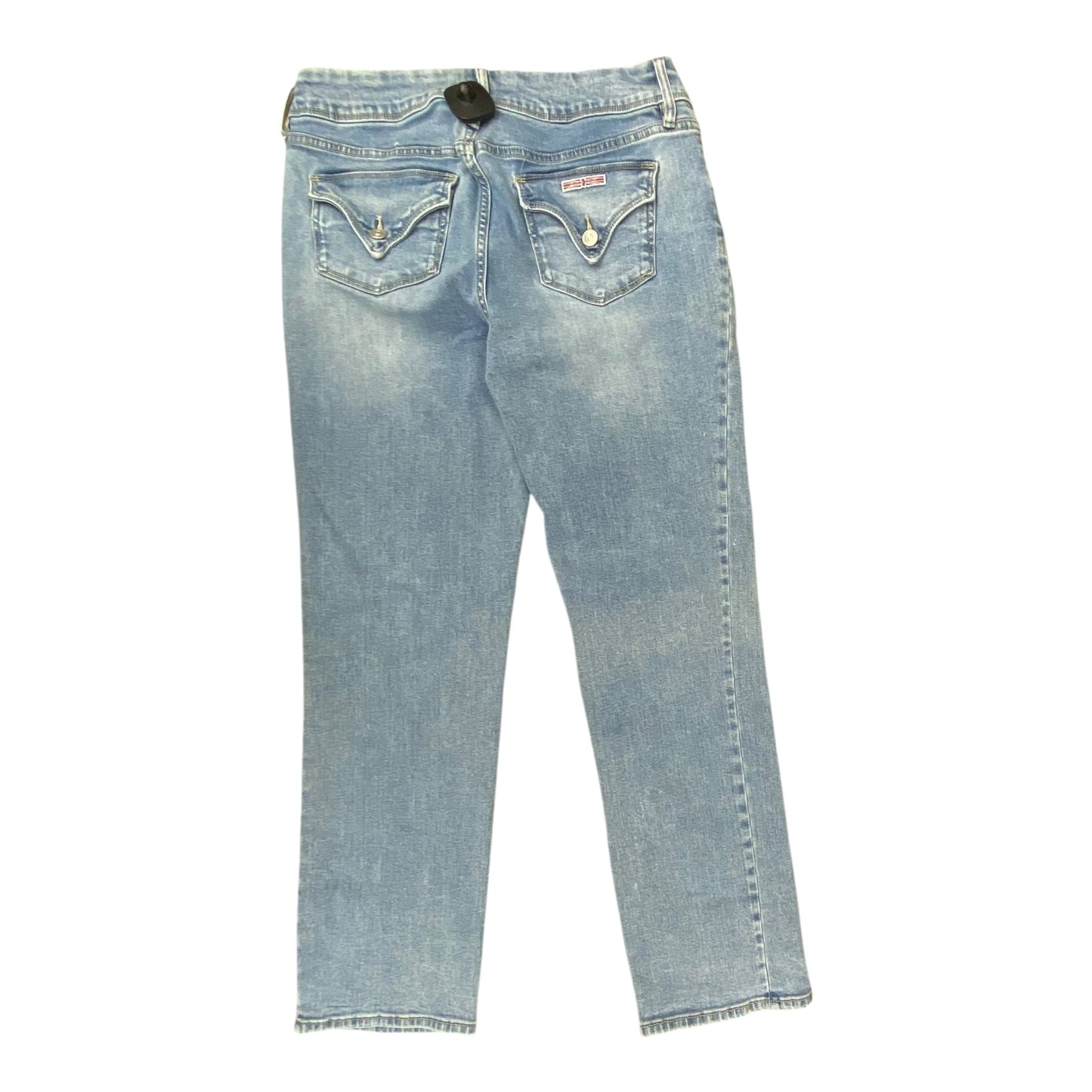 Jeans Straight By Hudson In Blue Denim, Size:10