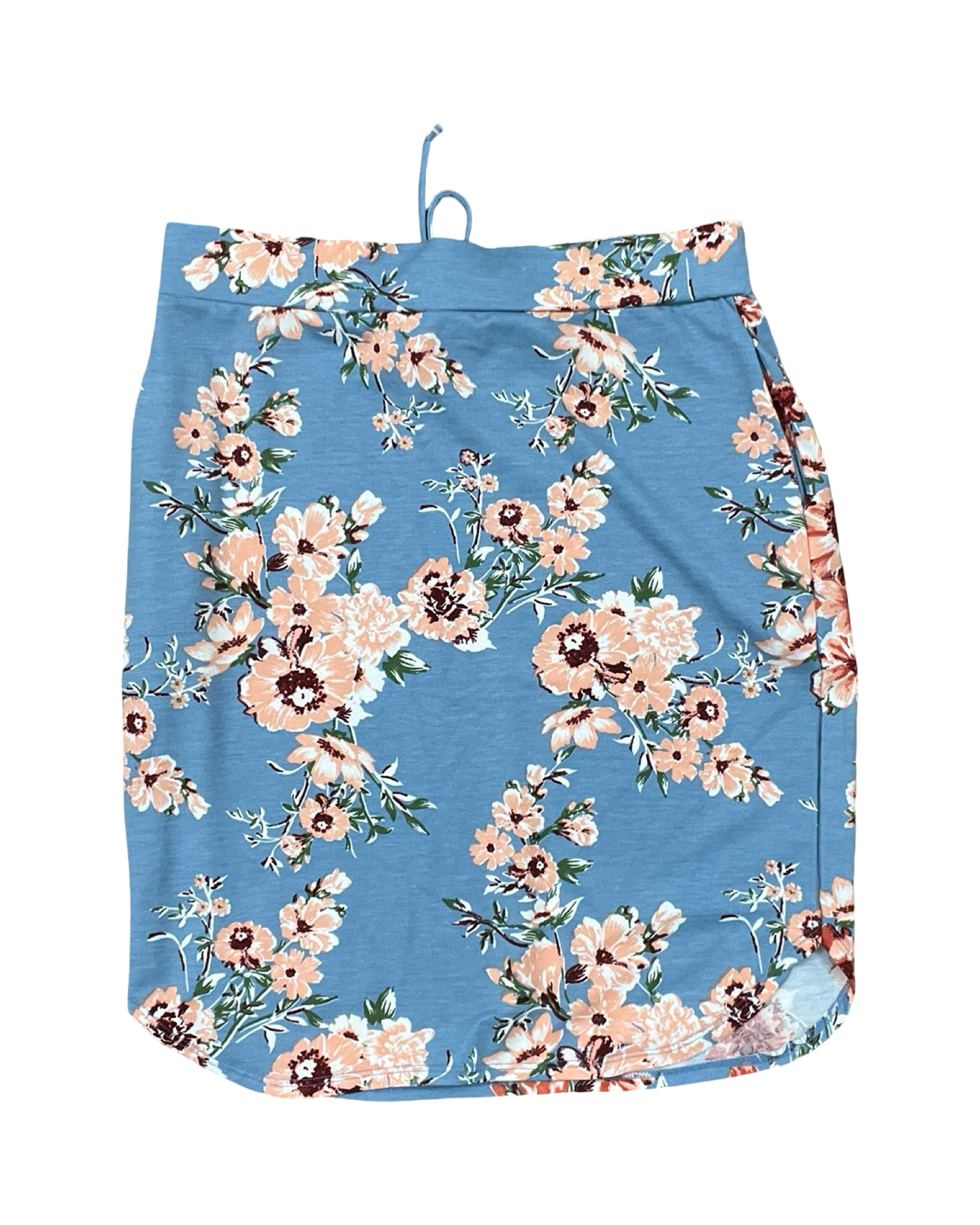 Skirt Midi By Lara In Blue, Size:Xl