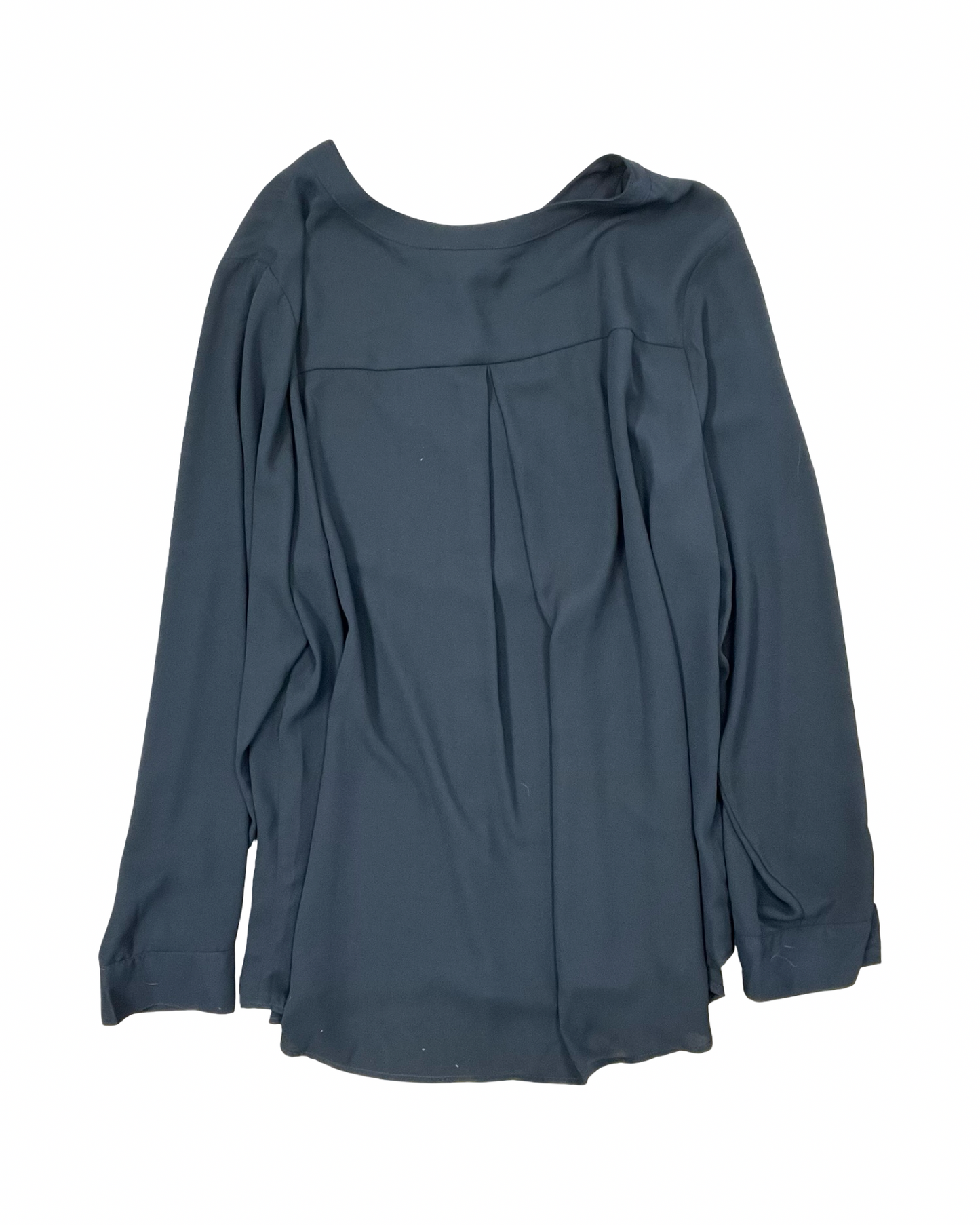 Blouse Ls By Lane Bryant In Black, Size:3X