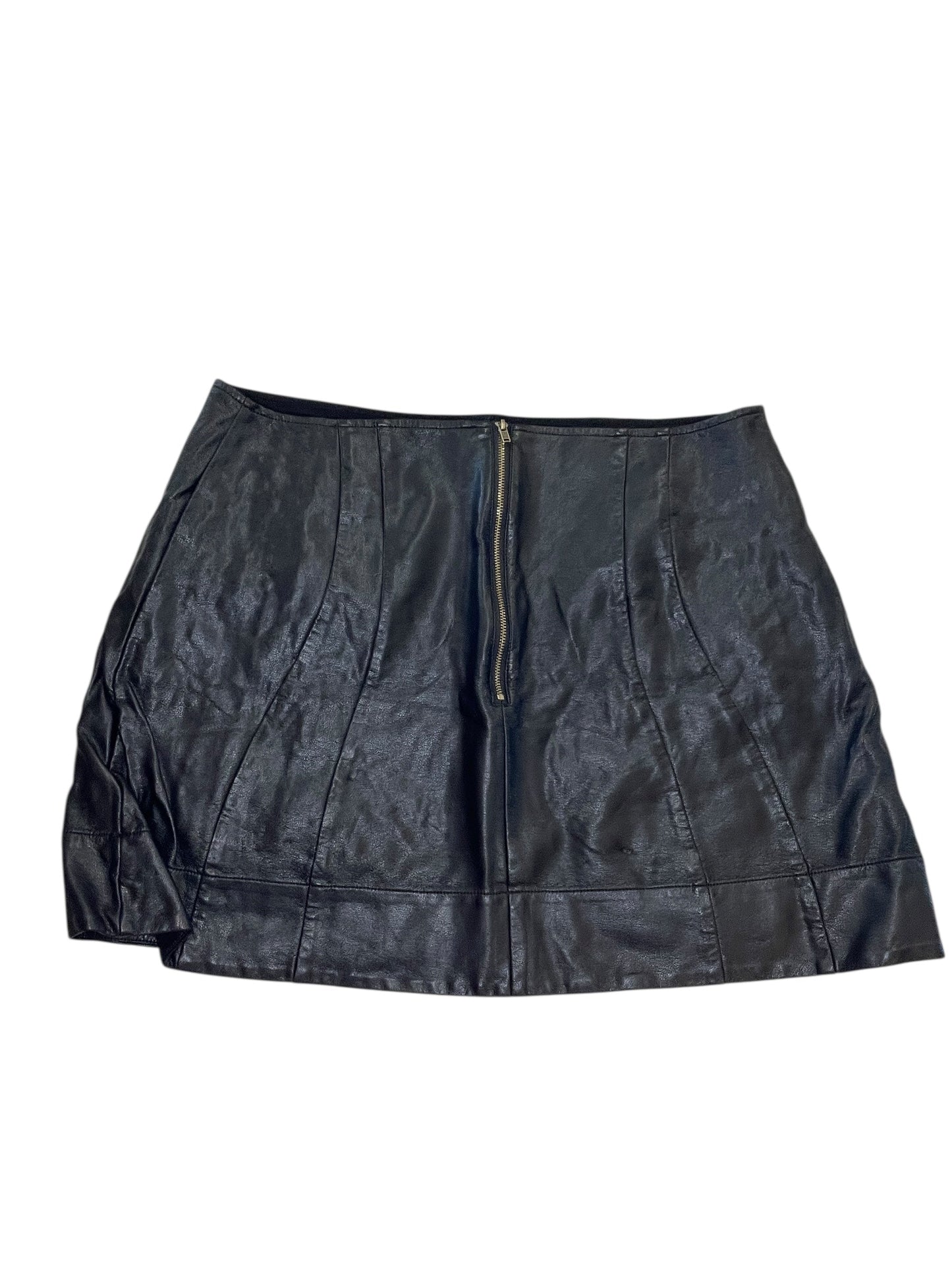 Skirt Mini & Short By Anthropologie In Black, Size:Xl