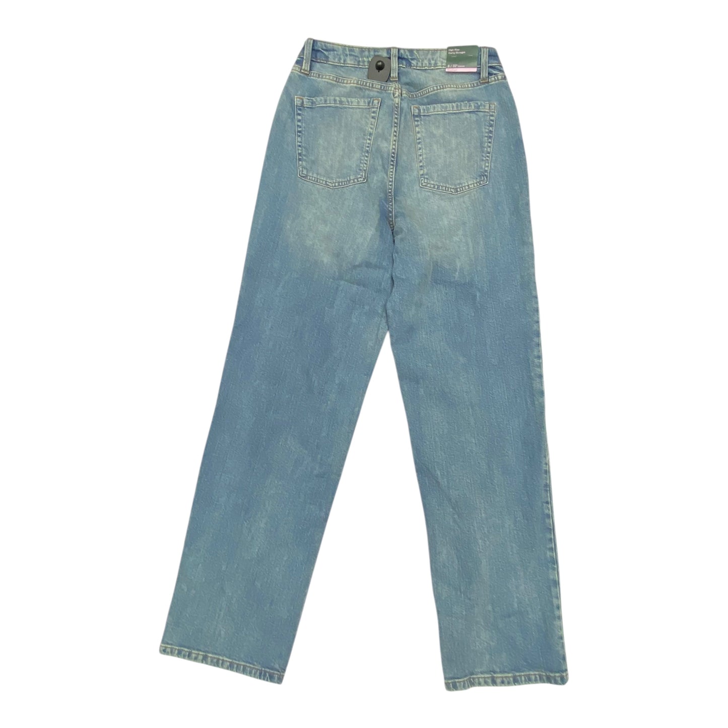 Jeans Straight By Wild Fable In Blue Denim, Size:8