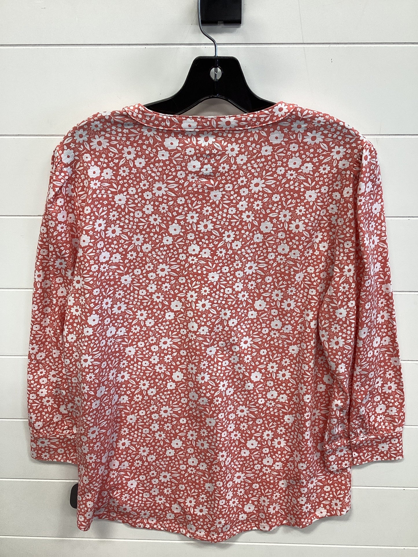 Top Ls By Croft And Barrow In Orange, Size:M